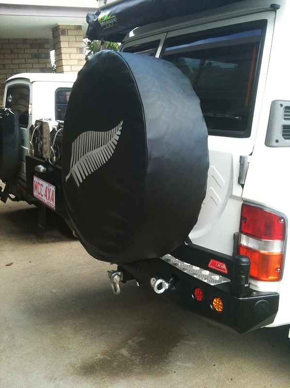 Patrol GQ 1987-1997 022-02 Rear Wheel Carrier Double Jerry Can Holder Package - SKU MCC-03001-202PK3 - Image 6