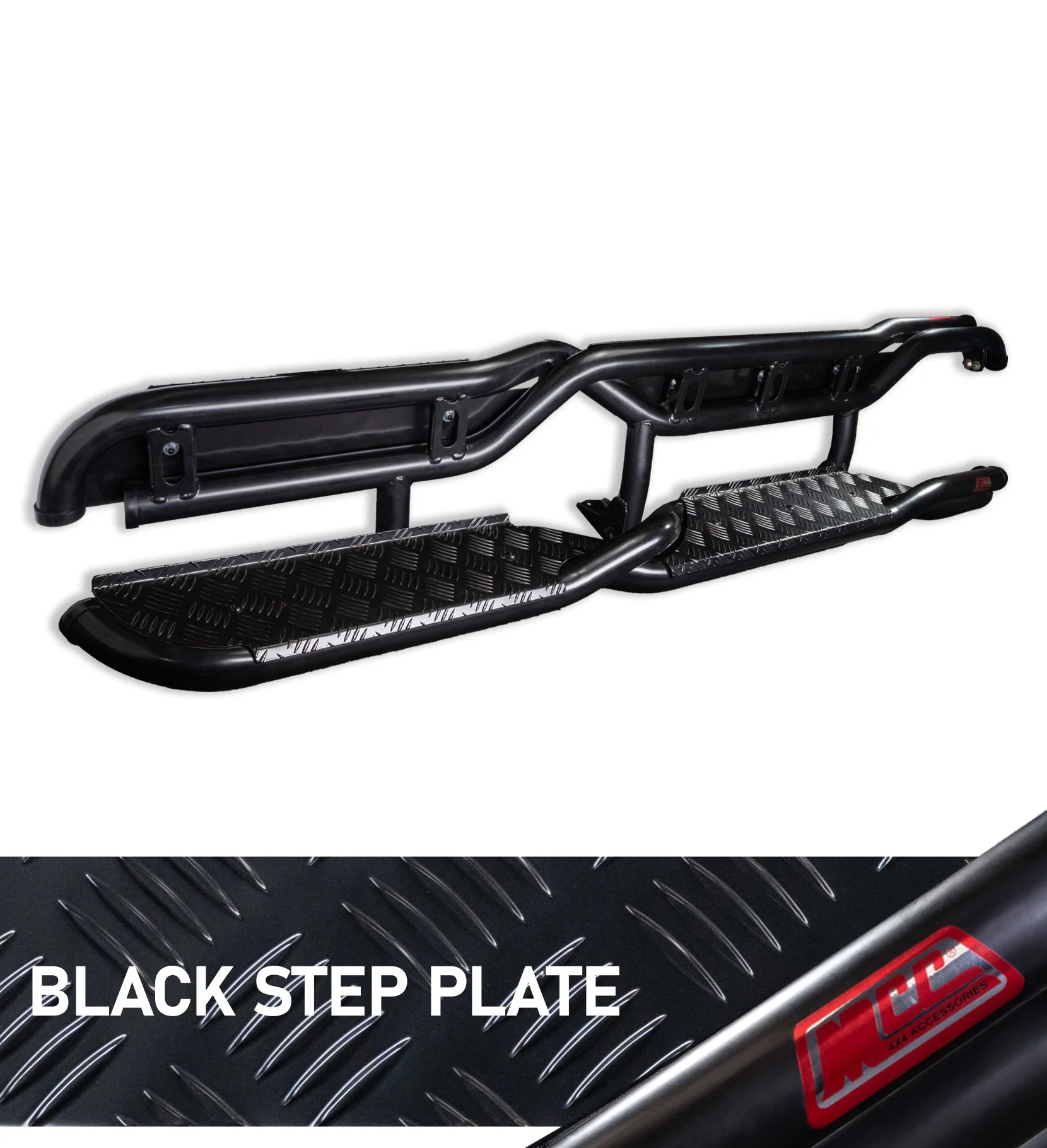 Patrol Y61 1997-2005 309TW Twisted Side Step (Step Only) - SKU MCC-03003-P309TW
