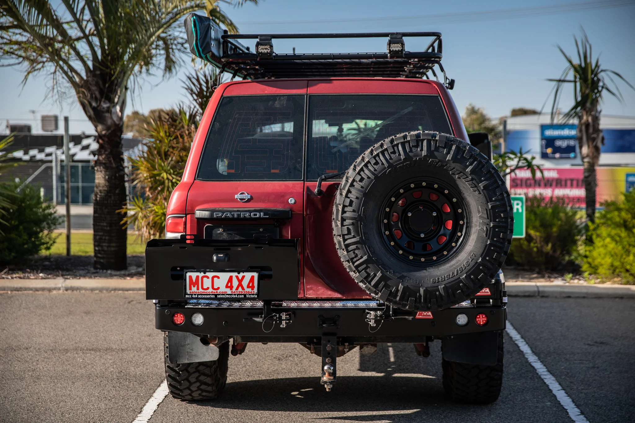 Patrol Y61 1997-2005 022-02 Rear Wheel Carrier Double Jerry Can Holder Package - SKU MCC-03003-202PK3 - Image 13