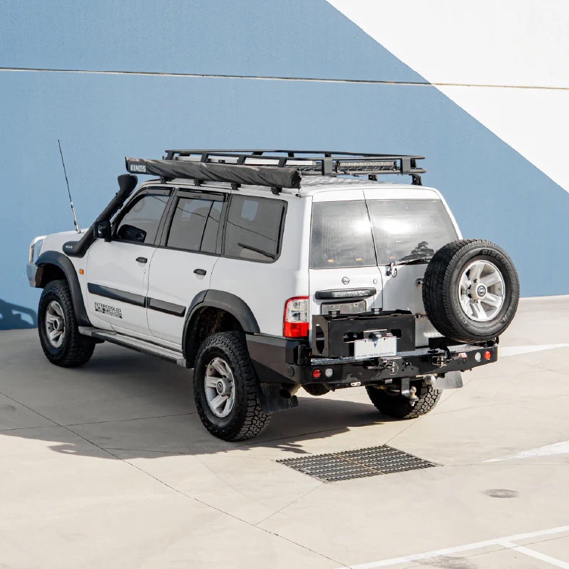 Patrol Y61 1997-2005 022-02 Rear Wheel Carrier Double Jerry Can Holder Package - SKU MCC-03003-202PK3 - Image 2