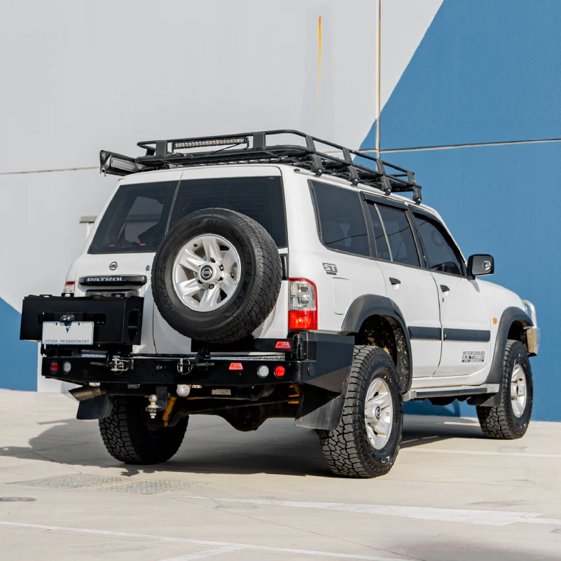 Patrol Y61 1997-2005 022-02 Rear Wheel Carrier Double Jerry Can Holder Package - SKU MCC-03003-202PK3 - Image 4
