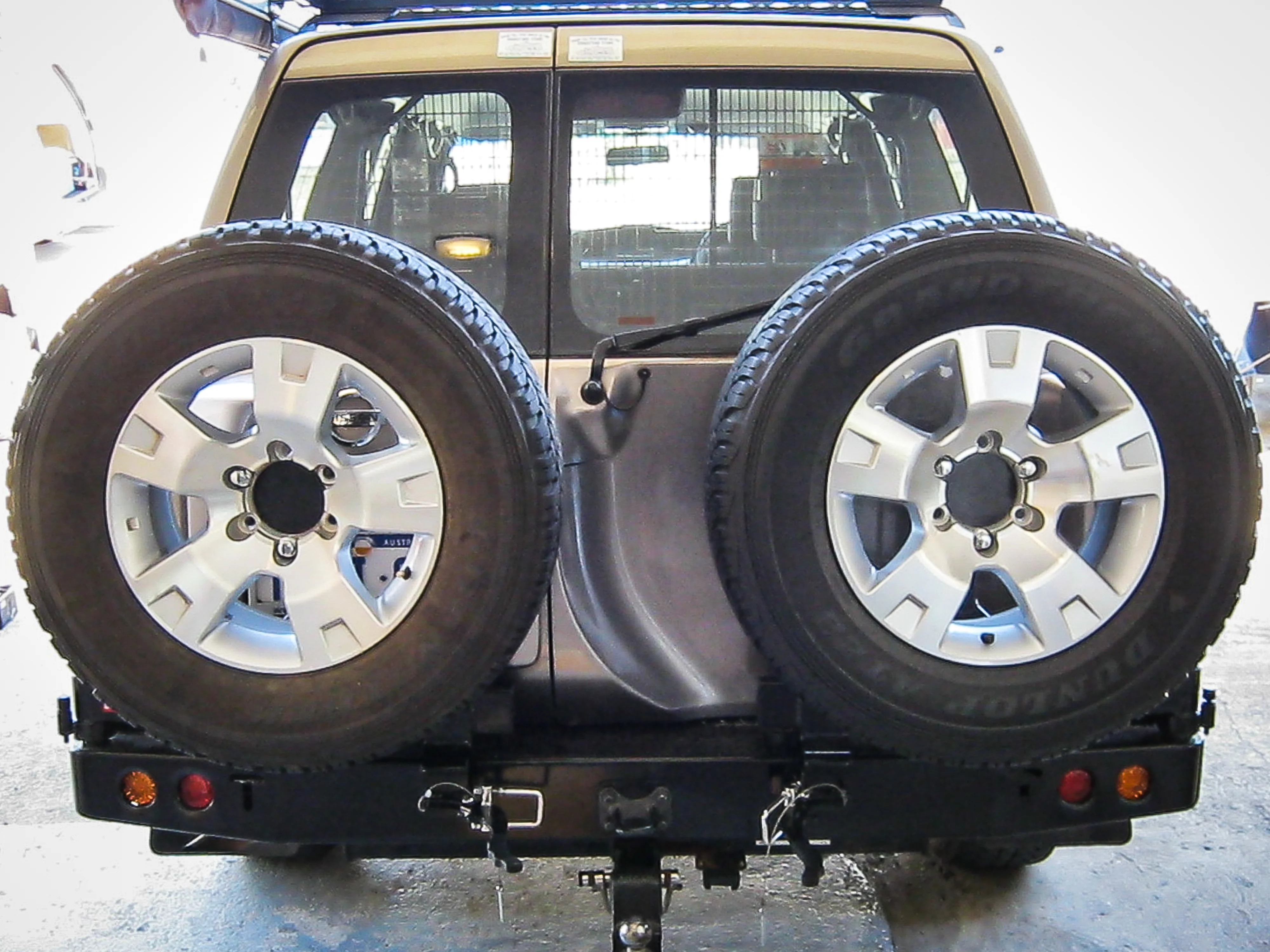 Patrol Y61 1997-2005 022-02 Rear Wheel Carrier Dual Wheels Carrier Package - SKU MCC-03003-202PK1 - Image 2