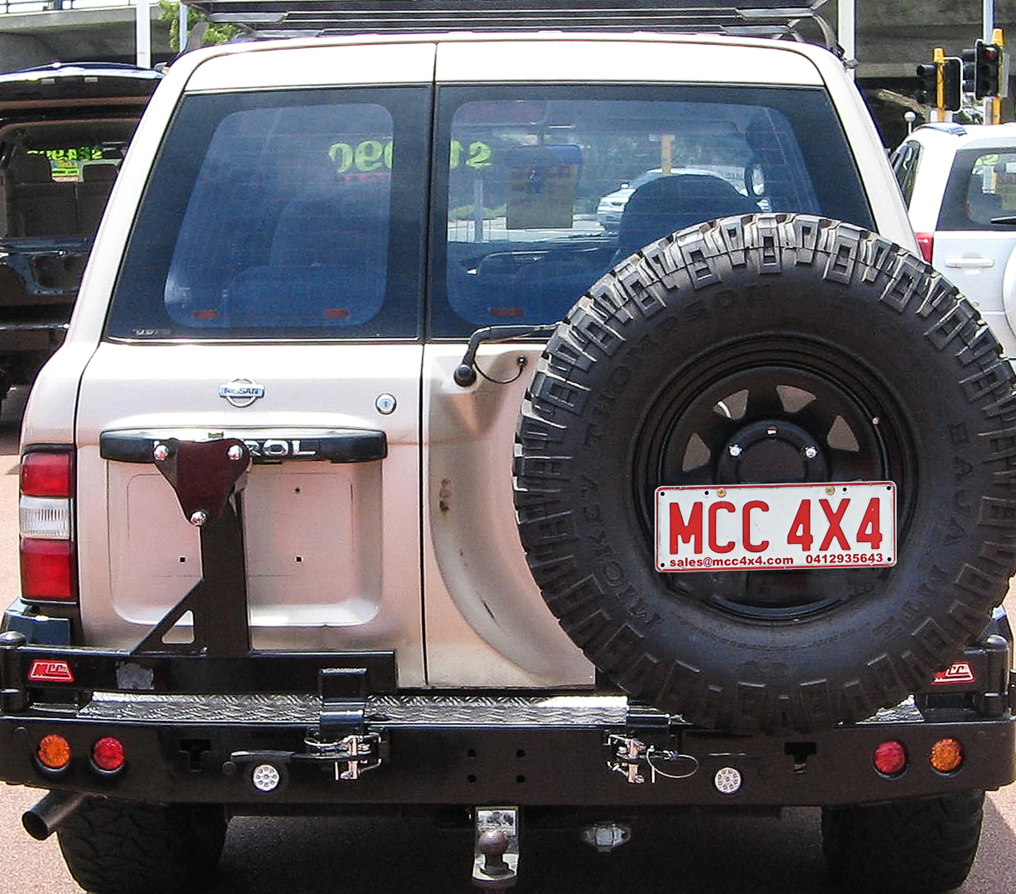Patrol Y61 1997-2005 022-02 Rear Wheel Carrier Dual Wheels Carrier Package - SKU MCC-03003-202PK1 - Image 4