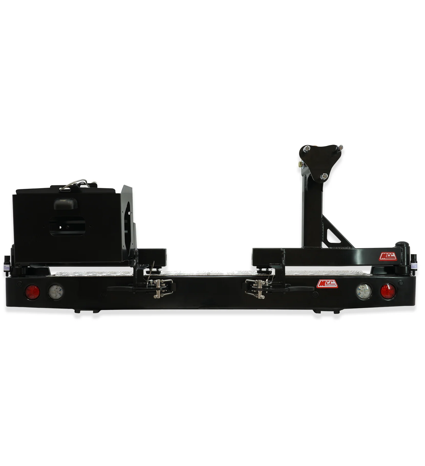 Patrol Y61 2005-2016 022-02 Rear Wheel Carrier Single Jerry Can Holder Package - SKU MCC-03004-202PK2