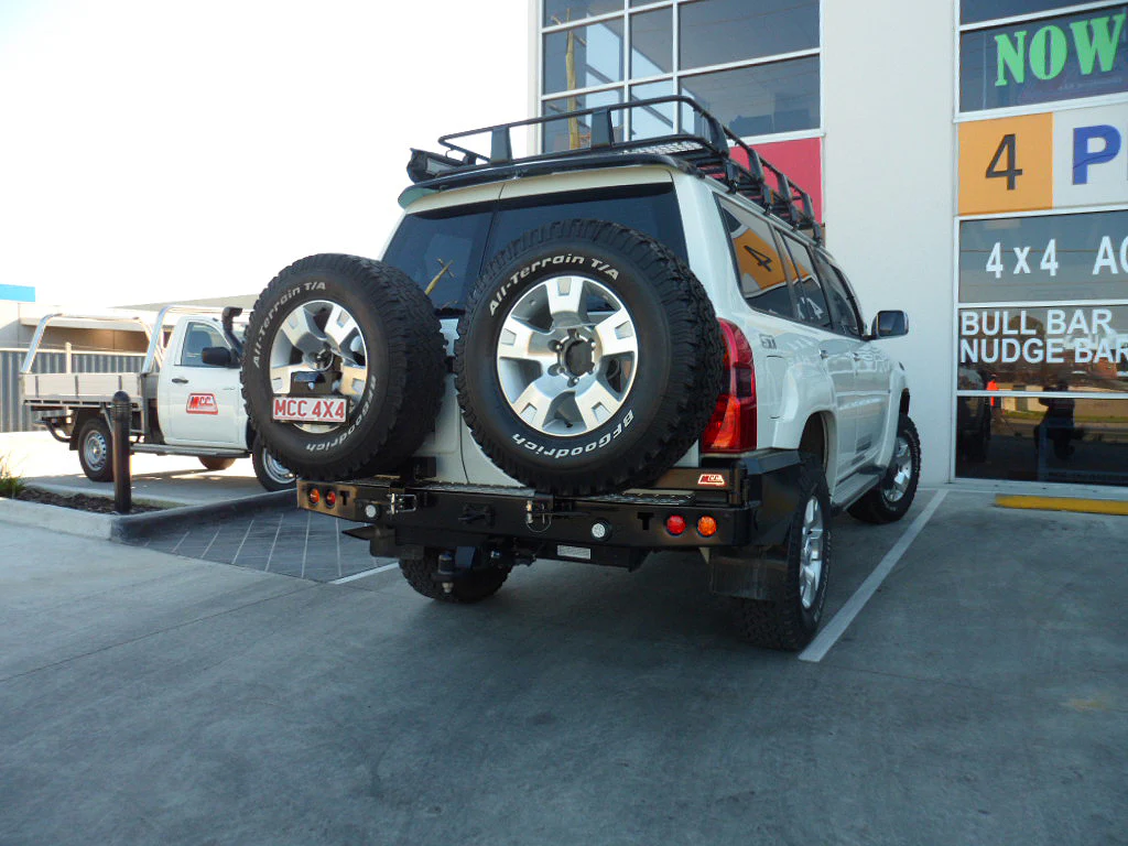 Patrol Y61 2005-2016 022-02 Rear Wheel Carrier Dual Wheels Carrier Package - SKU MCC-03004-202PK1 - Image 2