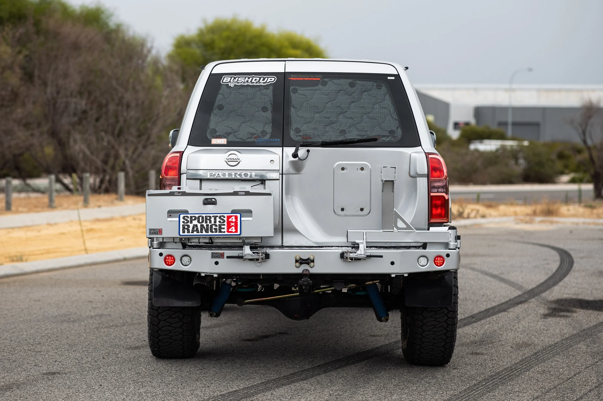 Patrol Y61 2005-2016 022-02 Rear Wheel Carrier Bar Only Package - SKU MCC-03004-202 - Image 2