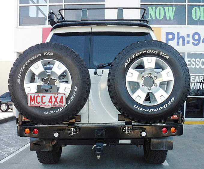 Patrol Y61 2005-2016 022-02 Rear Wheel Carrier Dual Wheels Carrier Package - SKU MCC-03004-202PK1 - Image 3