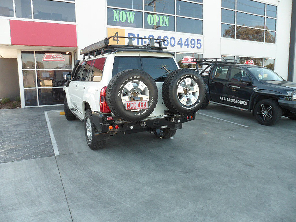 Patrol Y61 2005-2016 022-02 Rear Wheel Carrier Dual Wheels Carrier Package - SKU MCC-03004-202PK1 - Image 4