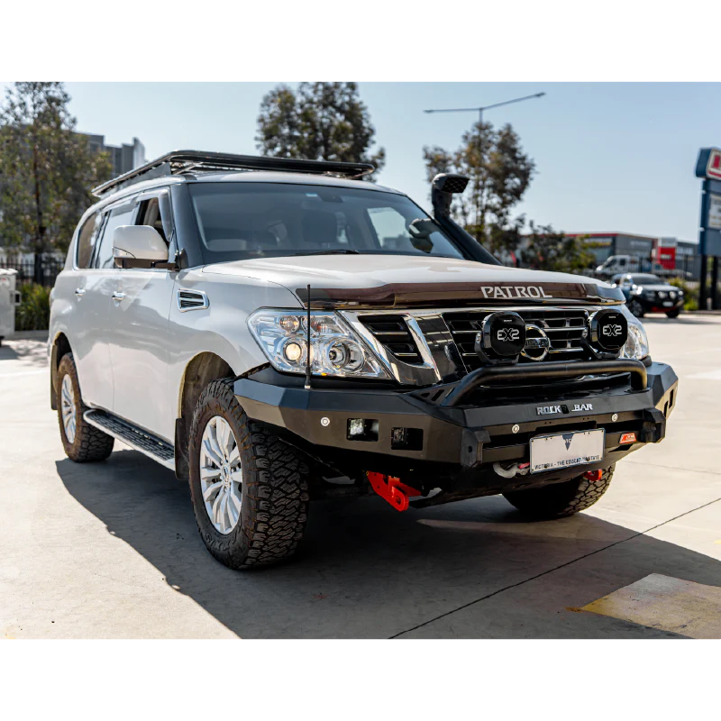 Patrol Y62 Series 1-4 2012-2018 078-01SQL Rocker Bull Bar Single Low Loop Package - SKU MCC-03005-7801SQL - Image 2