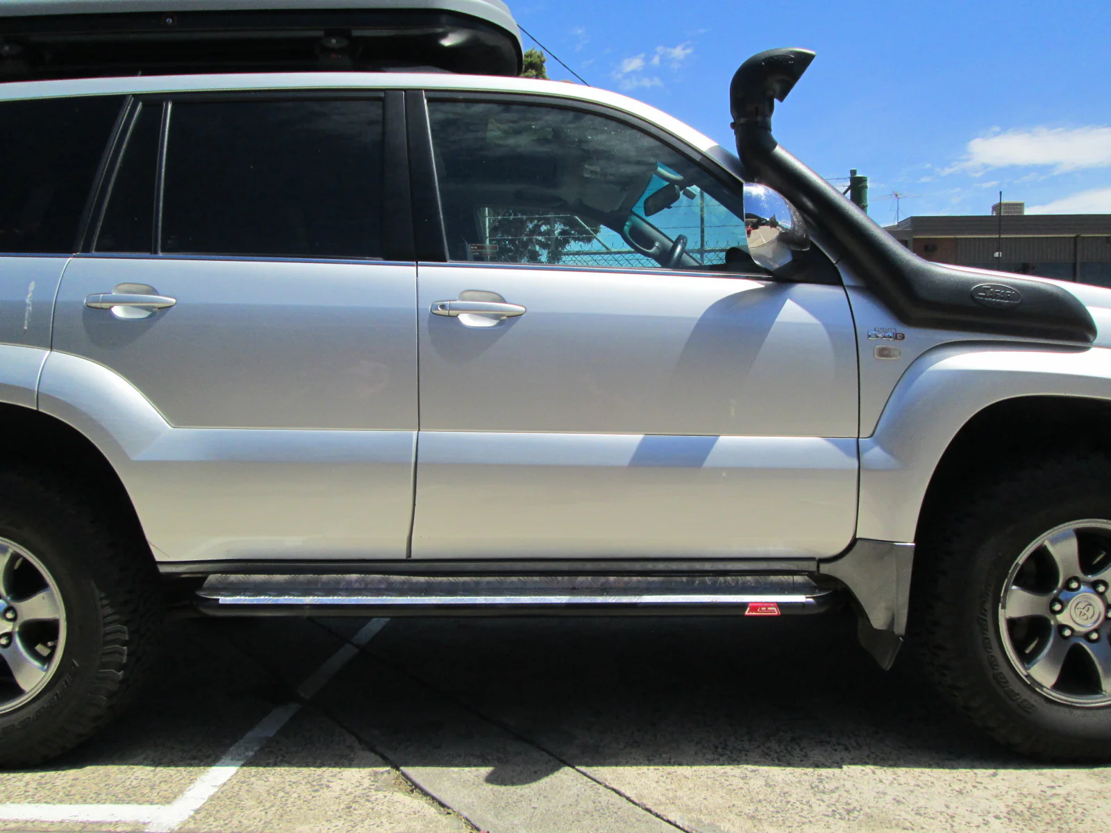 Prado 120 2002-2009 309BS Side Step Package (Chrome Step Plate) - SKU MCC-01010-309BS - Image 4