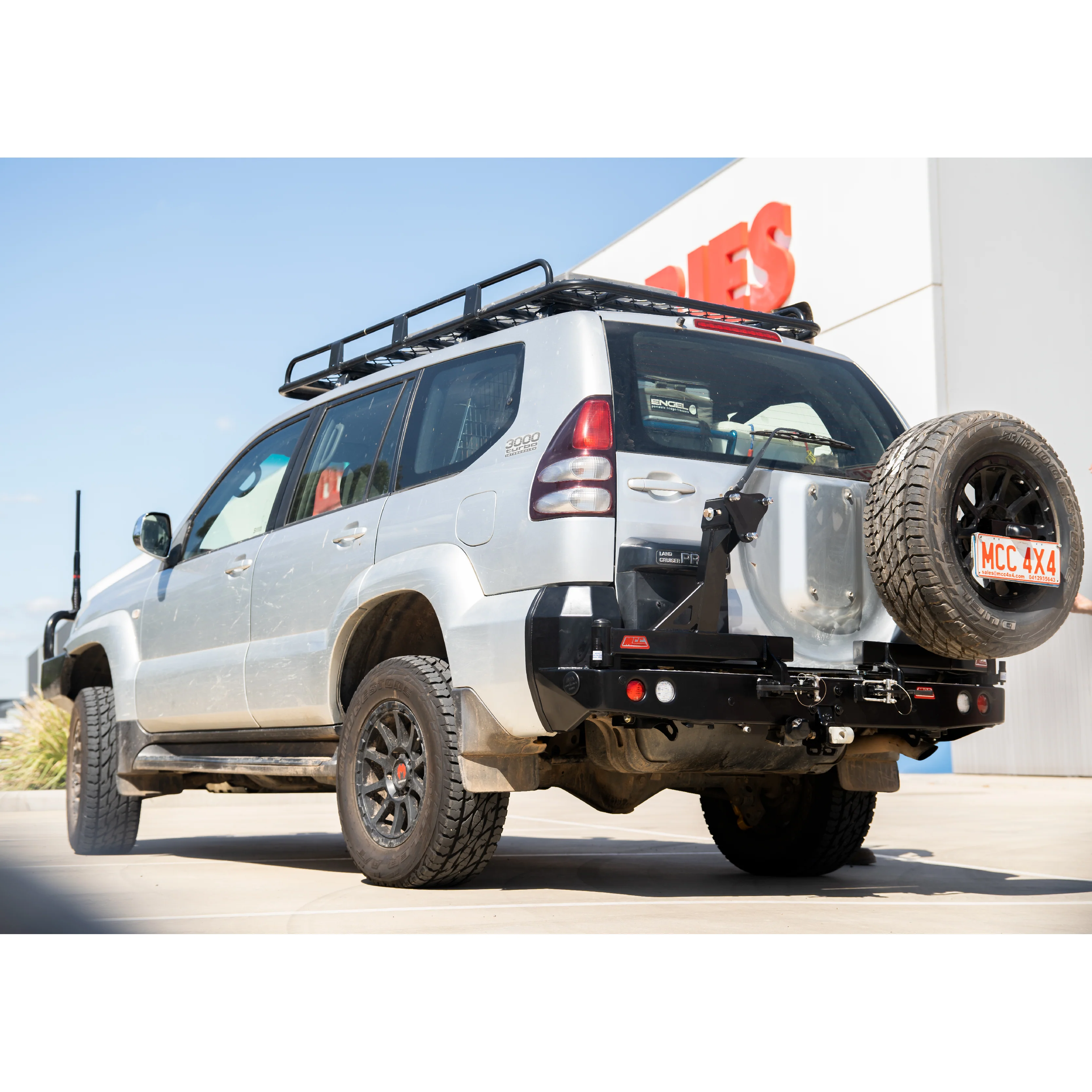 Prado 120 2002-2009 022-02 Rear Wheel Carrier Dual Wheels Carrier Package - SKU MCC-01010-202PK1 - Image 4