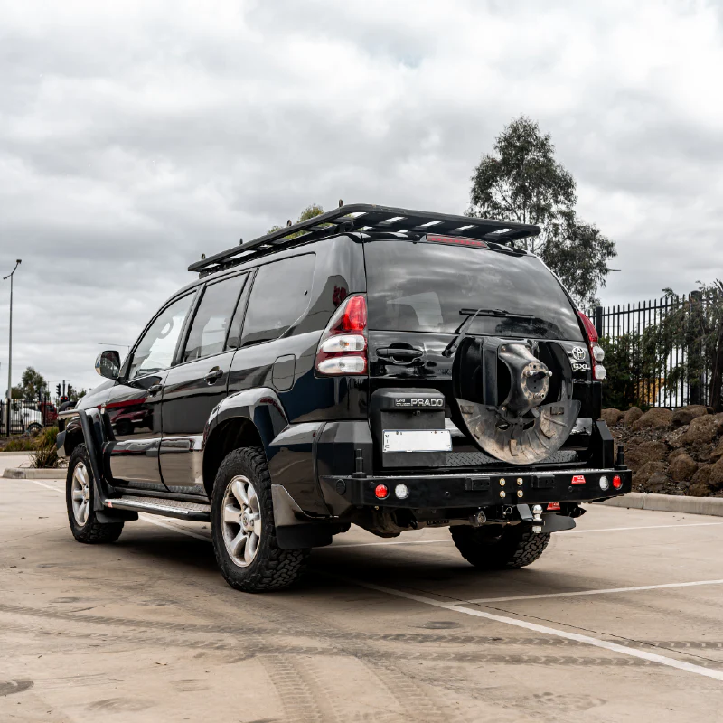 Prado 120 2002-2009 Full Bumper Replacement 022-02 Rear Wheel Carrier Bar Only Package - SKU MCC-01010-202 - Image 2