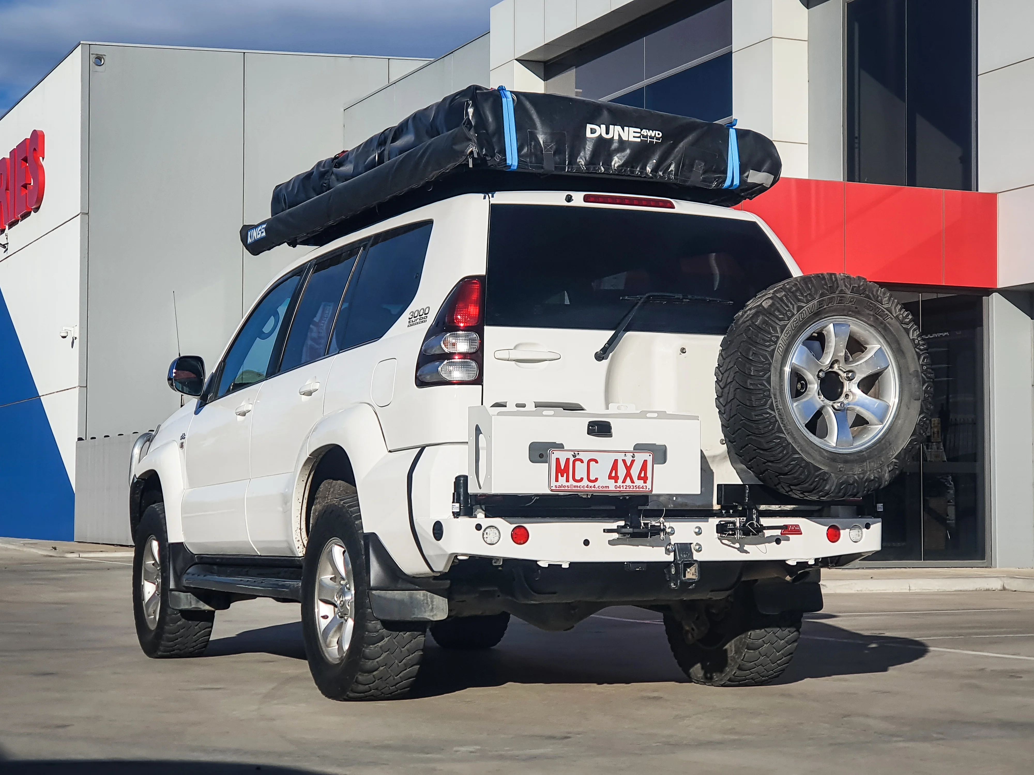 Prado 120 2002-2009 022-02 Rear Wheel Carrier Double Jerry Can Holder Package - SKU MCC-01010-202PK3 - Image 4