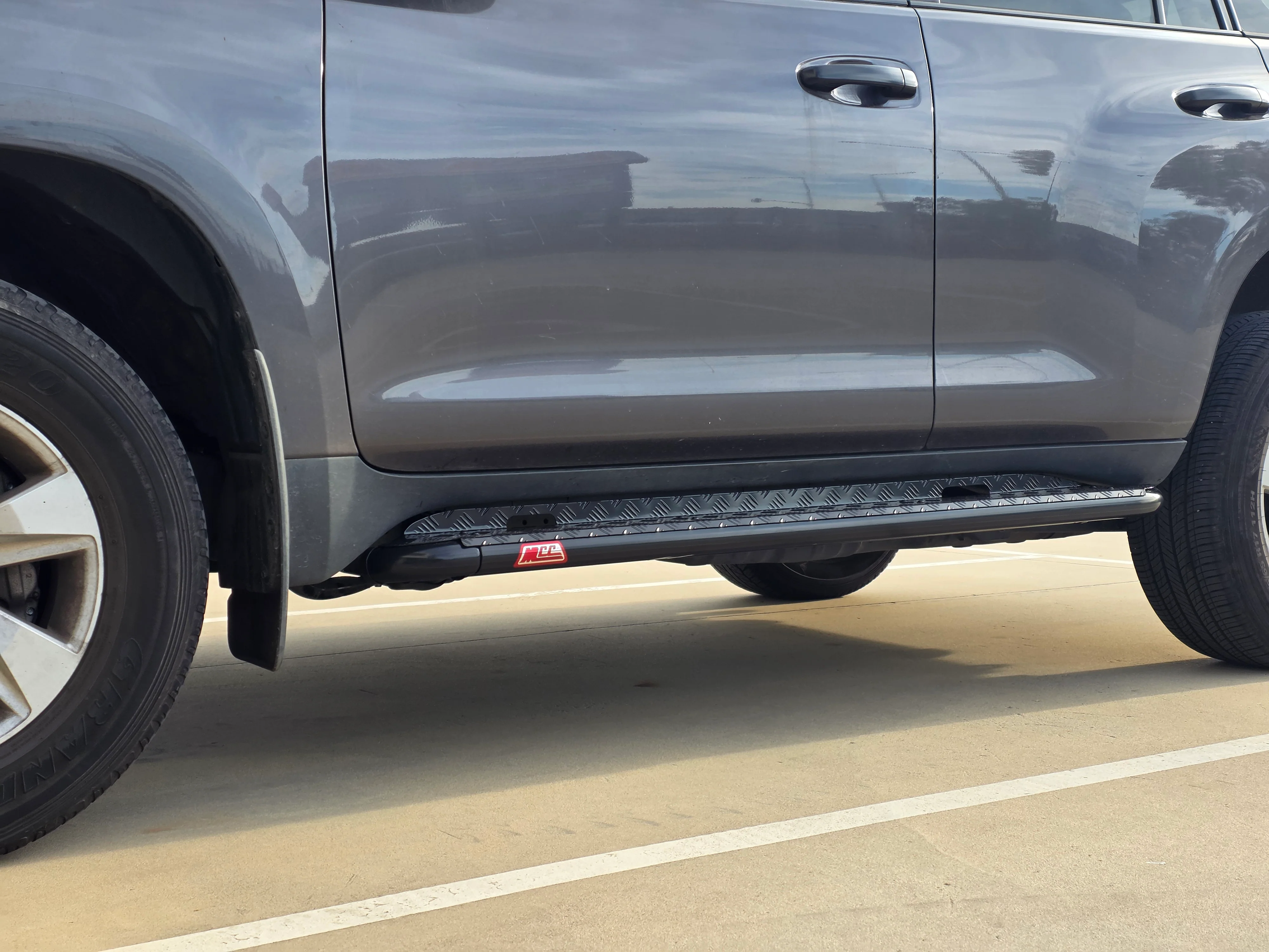 Prado 150 facelift 2017-Current 309BSBK All Black Side Step Package - SKU MCC-01020-309BSBK - Image 6