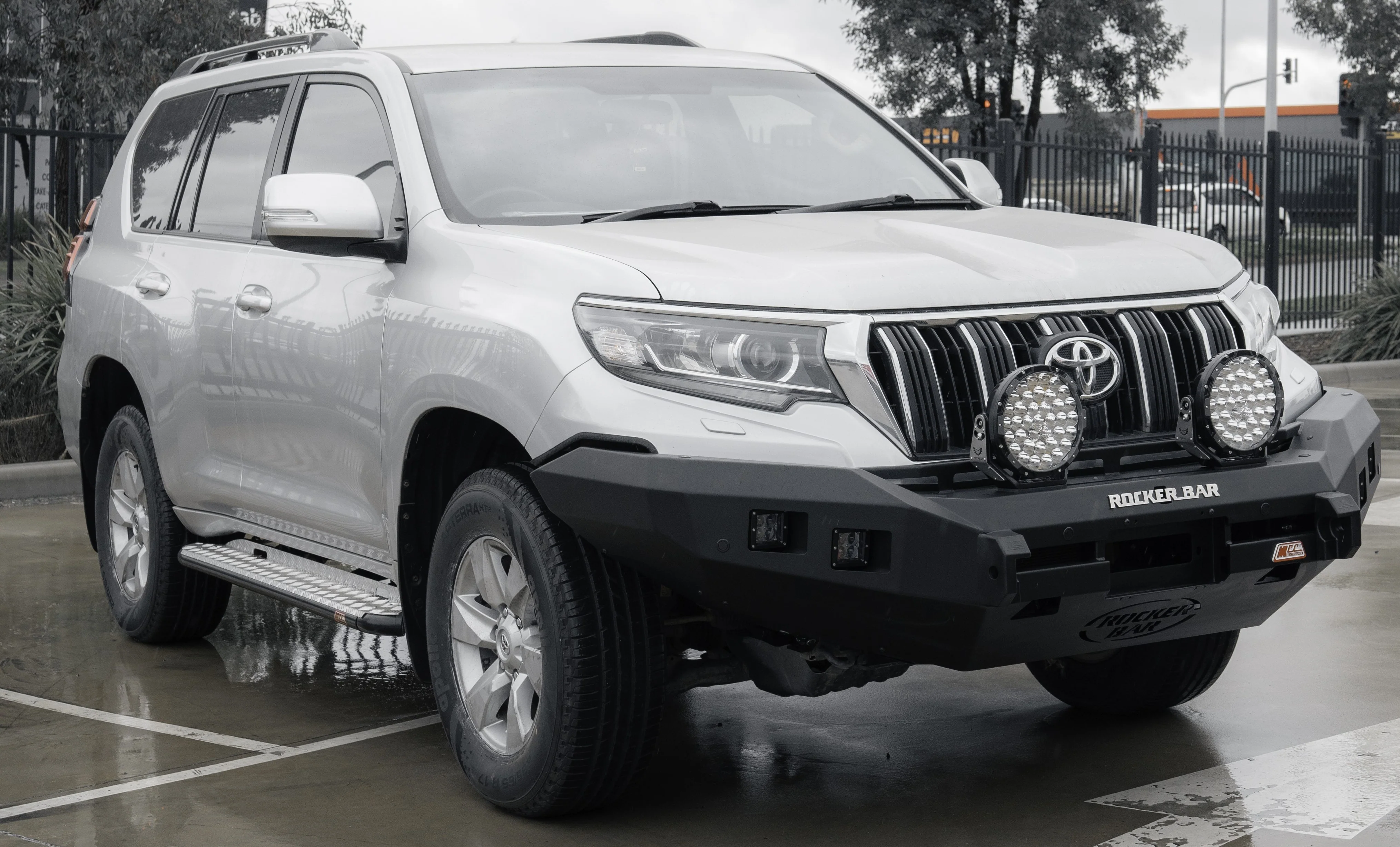 Prado 150 facelift 2017-Current 078-01SQ Rocker Bull Bar No Loop Package - SKU MCC-01020-7801SQ - Image 2