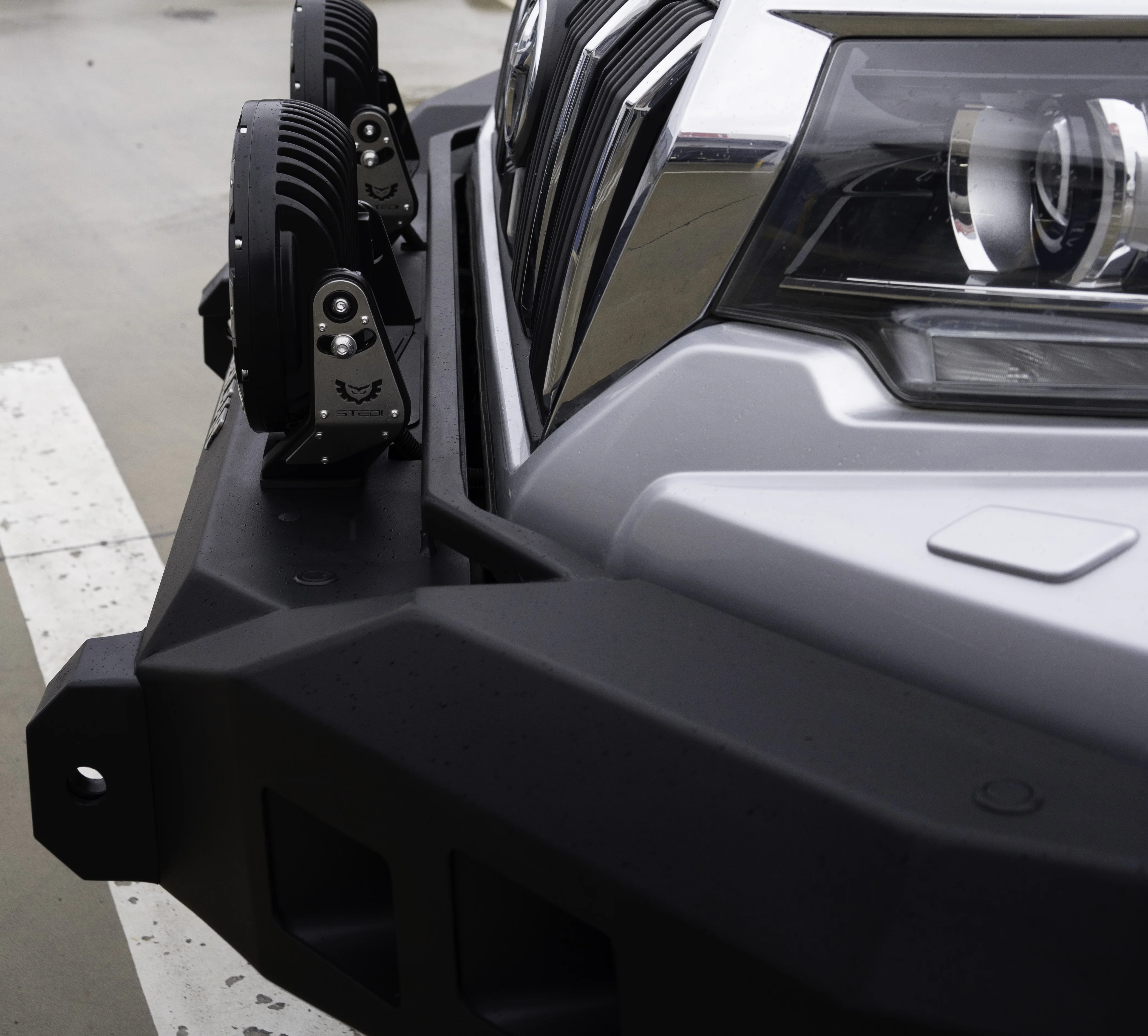 Prado 150 facelift 2017-Current 078-01SQ Rocker Bull Bar No Loop Package - SKU MCC-01020-7801SQ - Image 6