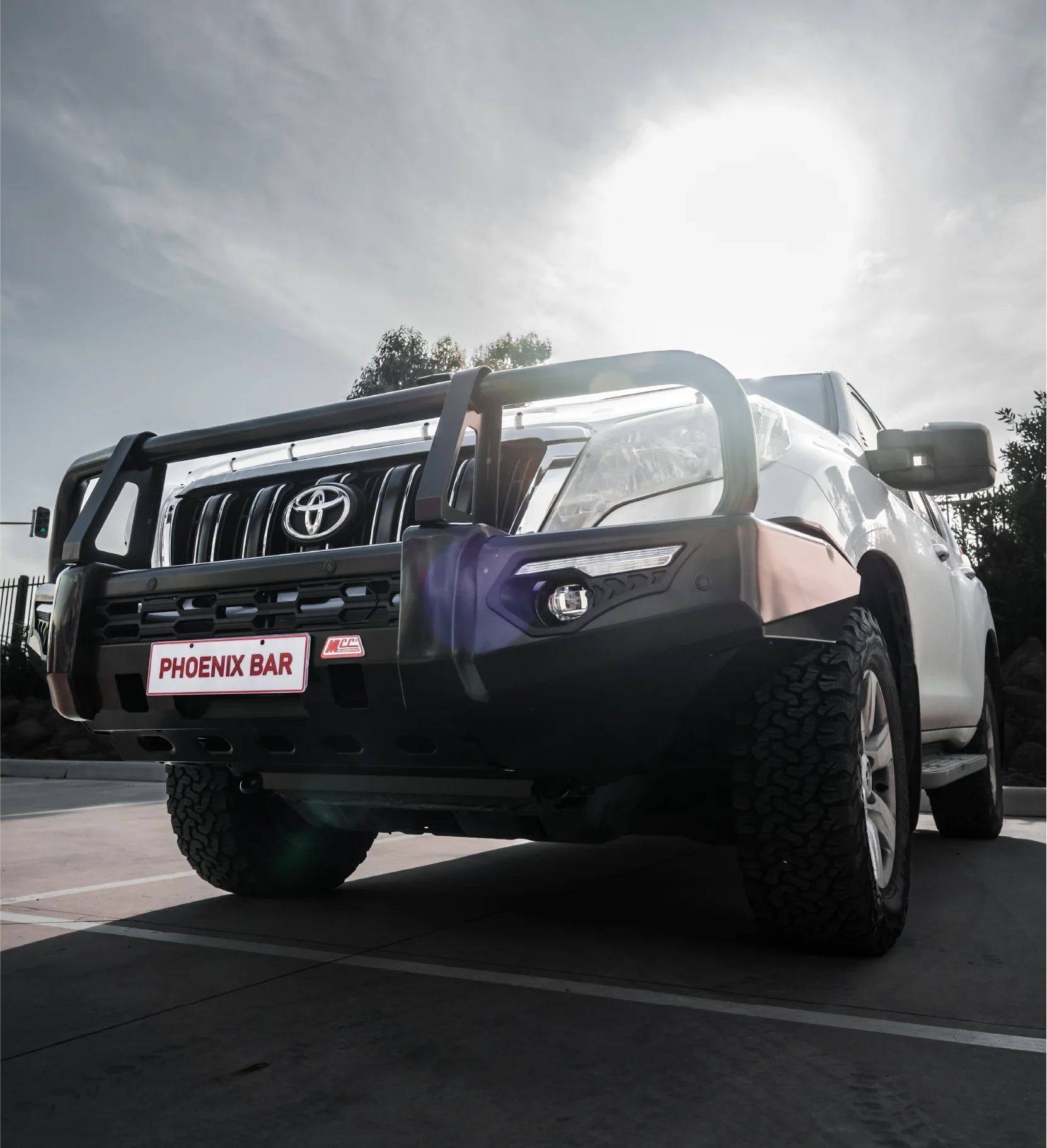 Prado 150 prefacelift 2009-2017  808-02 Phoenix Bar A-Frame Package - SKU MCC-01011-802 - Image 5