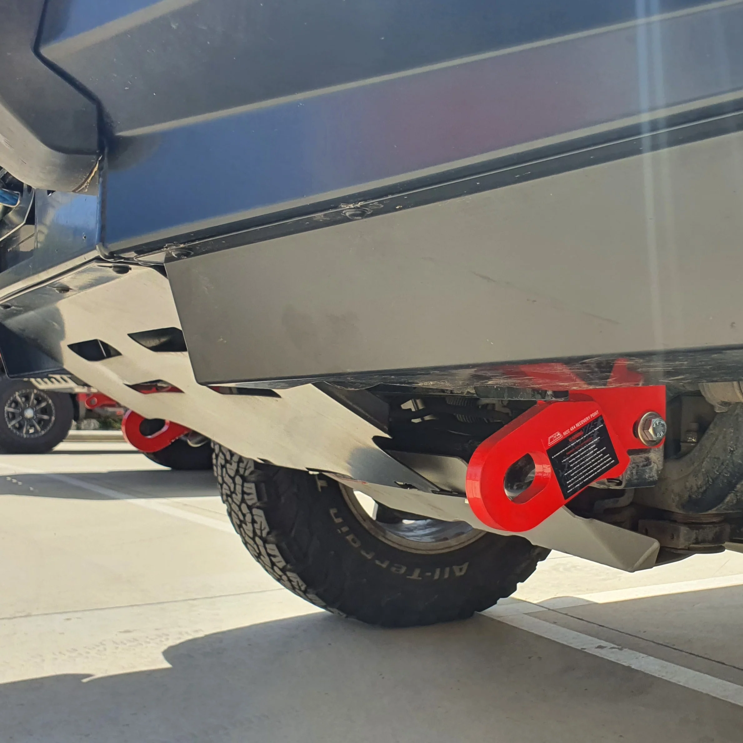 Prado 120 2002-2009/ FJ Cruiser Rated Recovery Points (Pair) Suitable with all MCC Bull Bars - Image 3