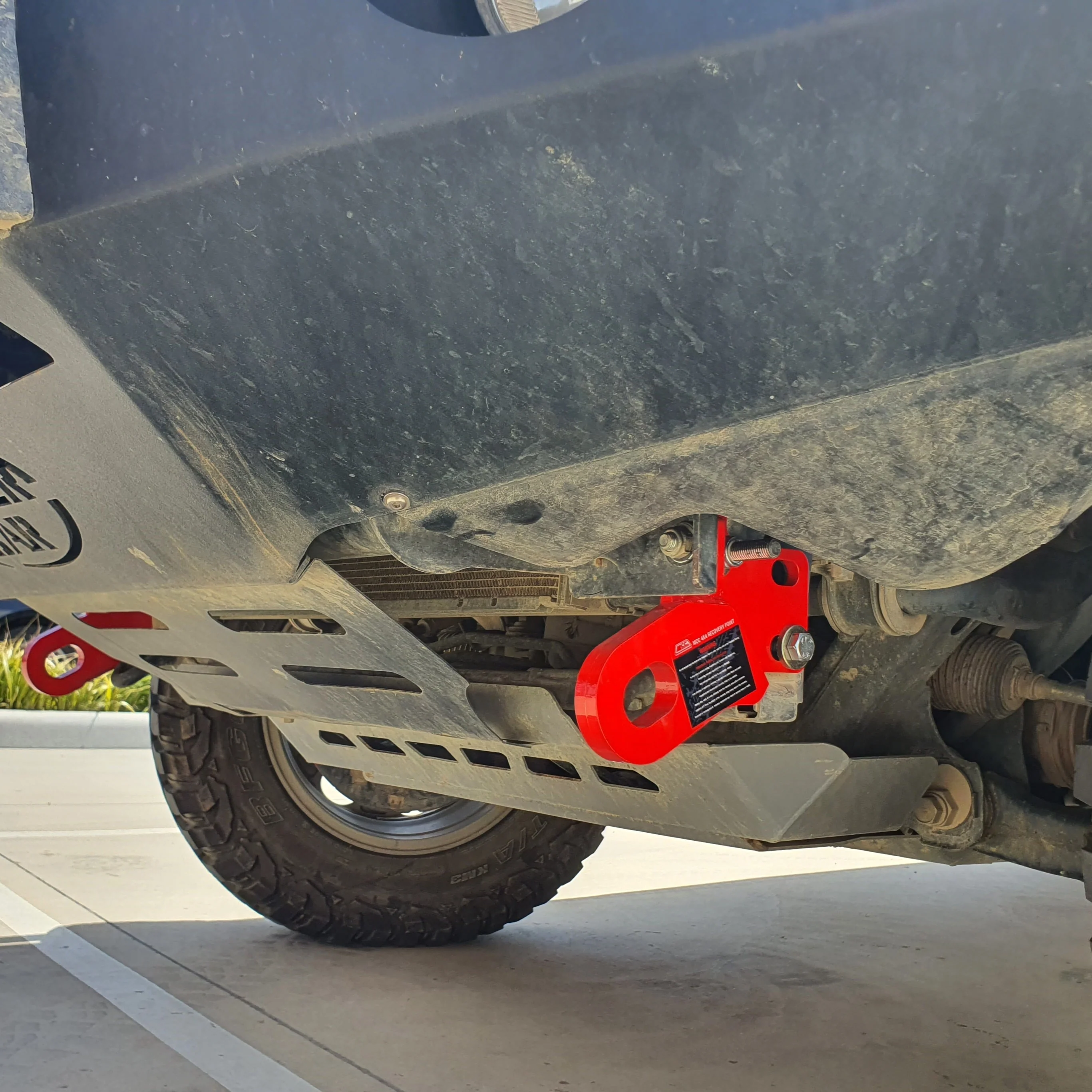 Prado 120 2002-2009/ FJ Cruiser Rated Recovery Points (Pair) Suitable with all MCC Bull Bars - Image 4