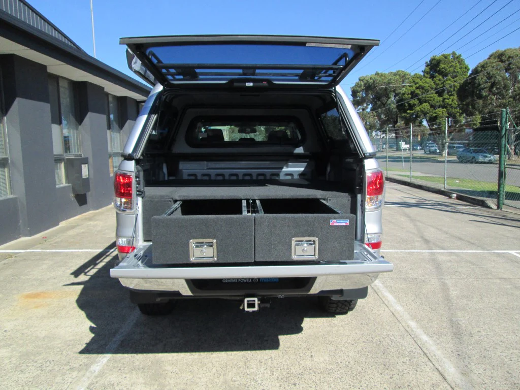 Ranger/BT50 2011-2021 4401 Galvanised Steel Carpet Dual Drawer System - SKU MCC-05003-4401 - Image 9