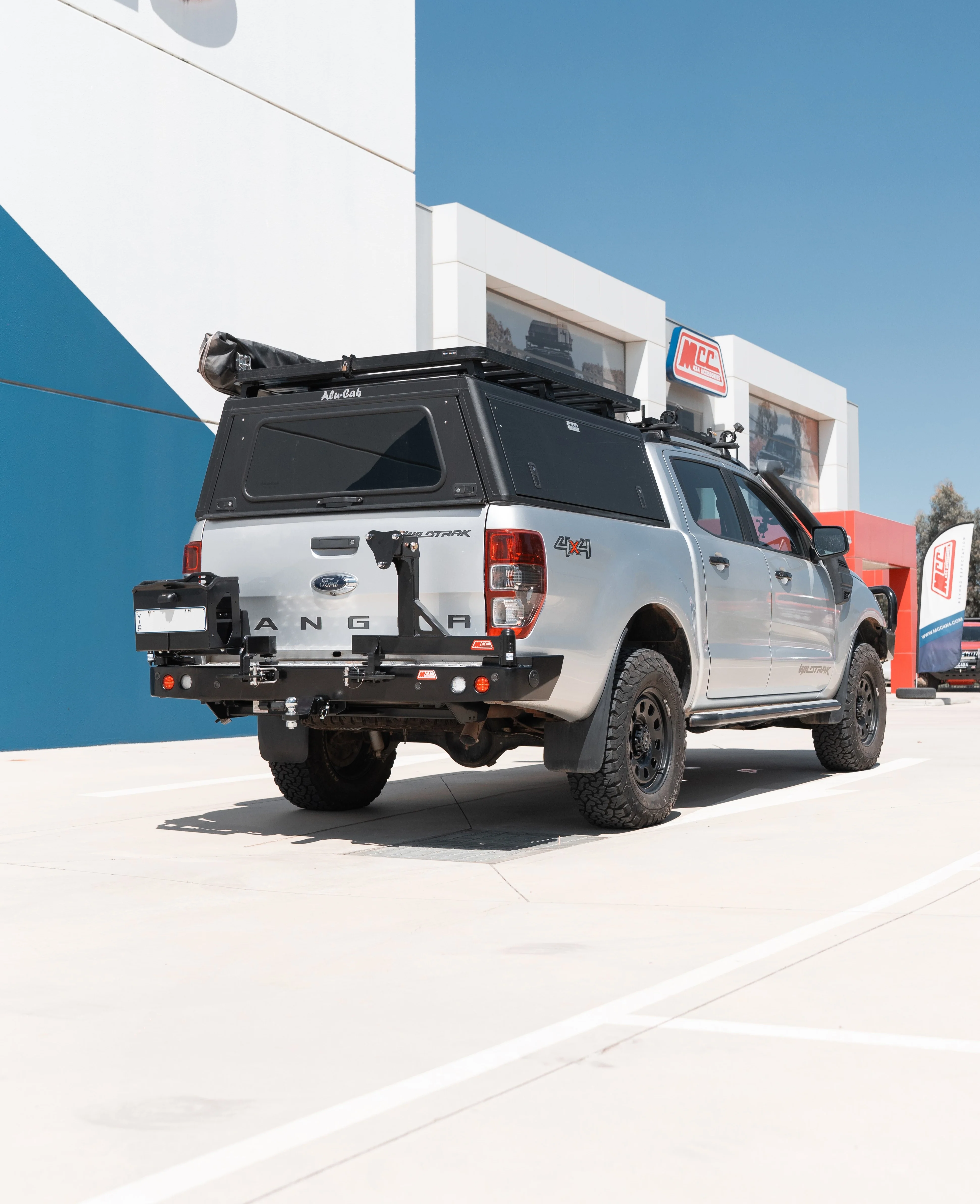 Ranger/BT50 2011-2021 022-02 Rear Wheel Carrier Single Jerry Can Holder Package - SKU MCC-05003-202PK2 - Image 2