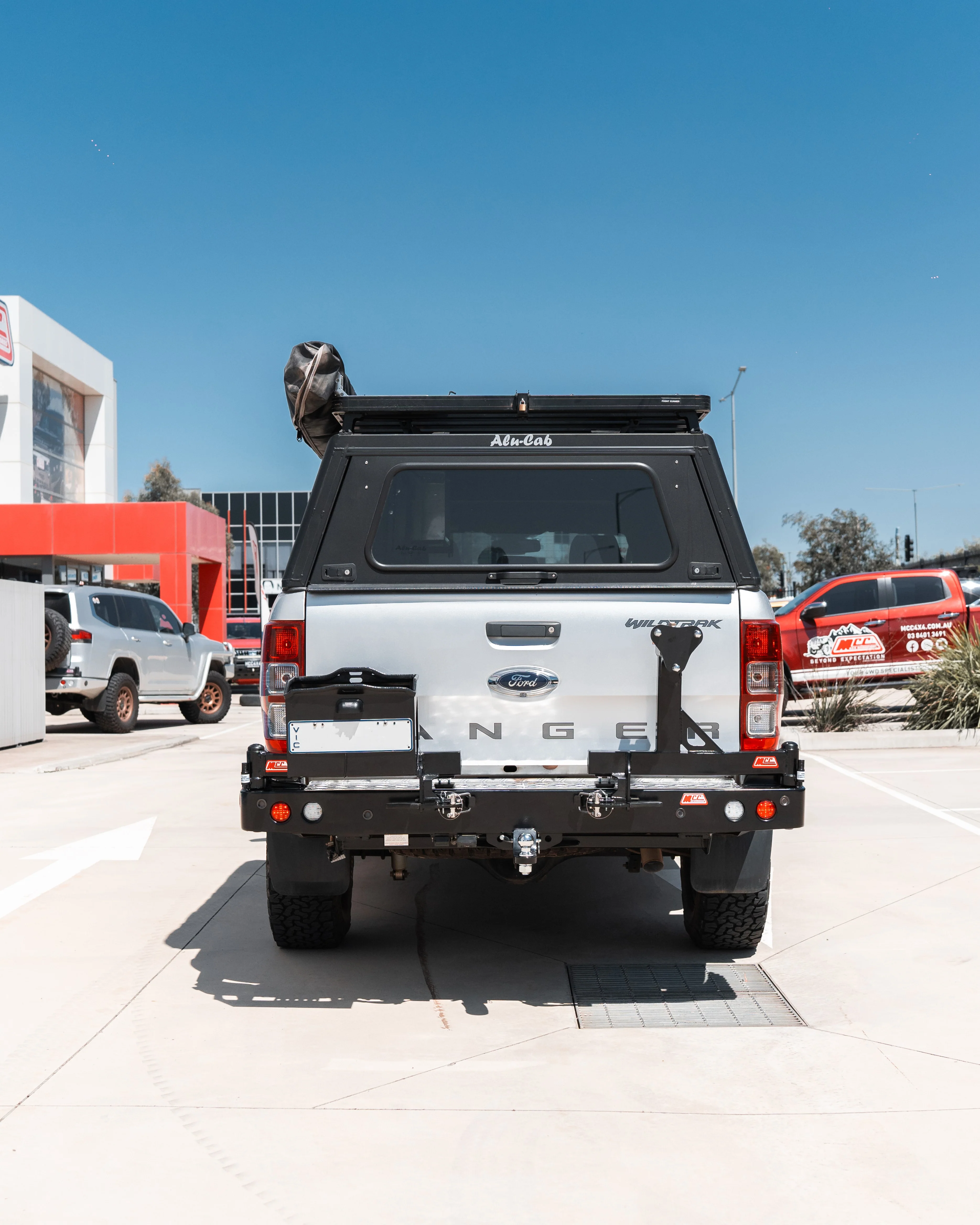 Ranger/BT50 2011-2021 022-02 Rear Wheel Carrier Single Jerry Can Holder Package - SKU MCC-05003-202PK2 - Image 3