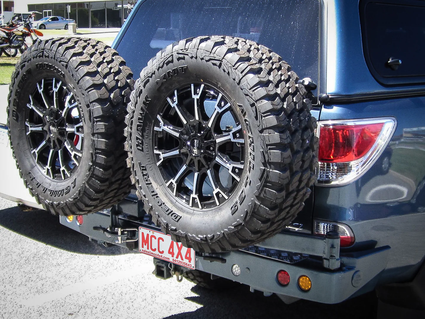 Ranger/BT50 2011-2021 022-02 Rear Wheel Carrier Dual Wheels Carrier Package - SKU MCC-05003-202PK1 - Image 2