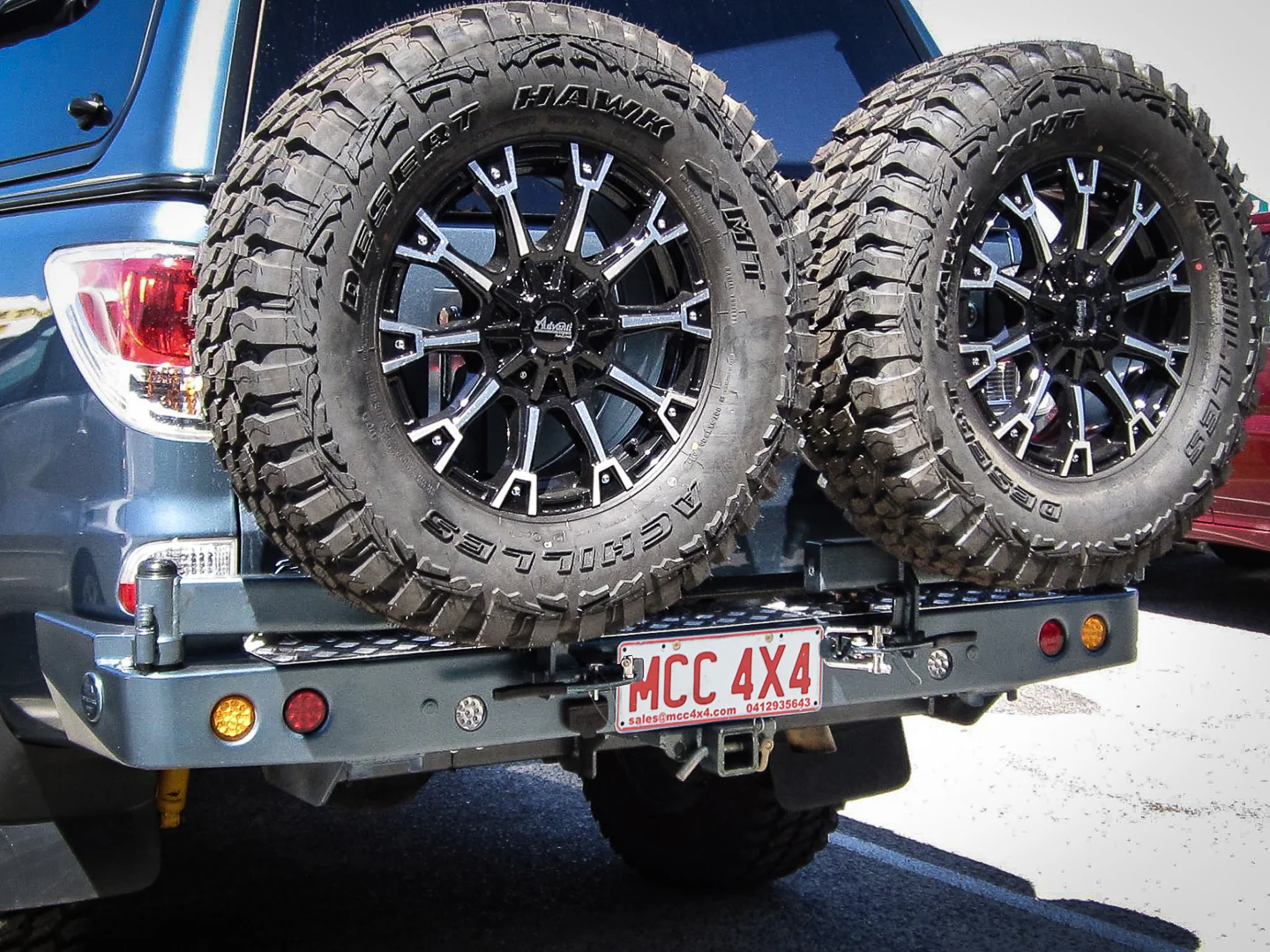 Ranger/BT50 2011-2021 022-02 Rear Wheel Carrier Dual Wheels Carrier Package - SKU MCC-05003-202PK1 - Image 3