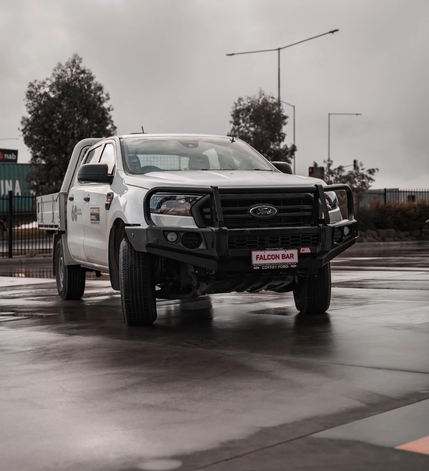 Ranger/Everest Non Tech MK 2 Mk 3 2016-2021 707-02 Falcon Bull Bar Black A-Frame Package (No Foglight) - SKU MCC-05006-702UP - Image 3