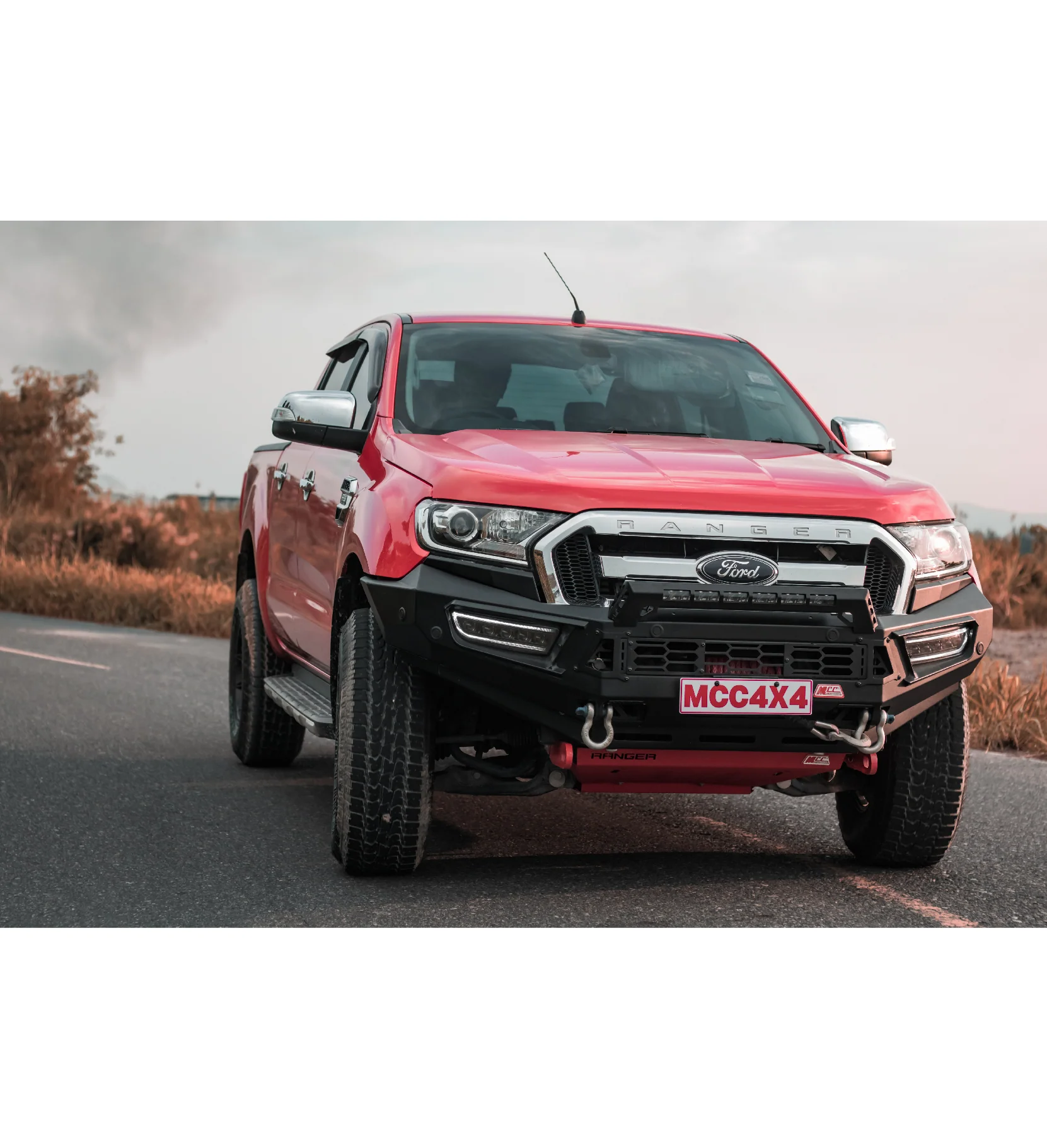 Ranger/Everest PX 2 2016-2019 909-01 Alloy Pegasus Bull Bar Bumper Replacement Package - SKU MCC-05006-901 - Image 2