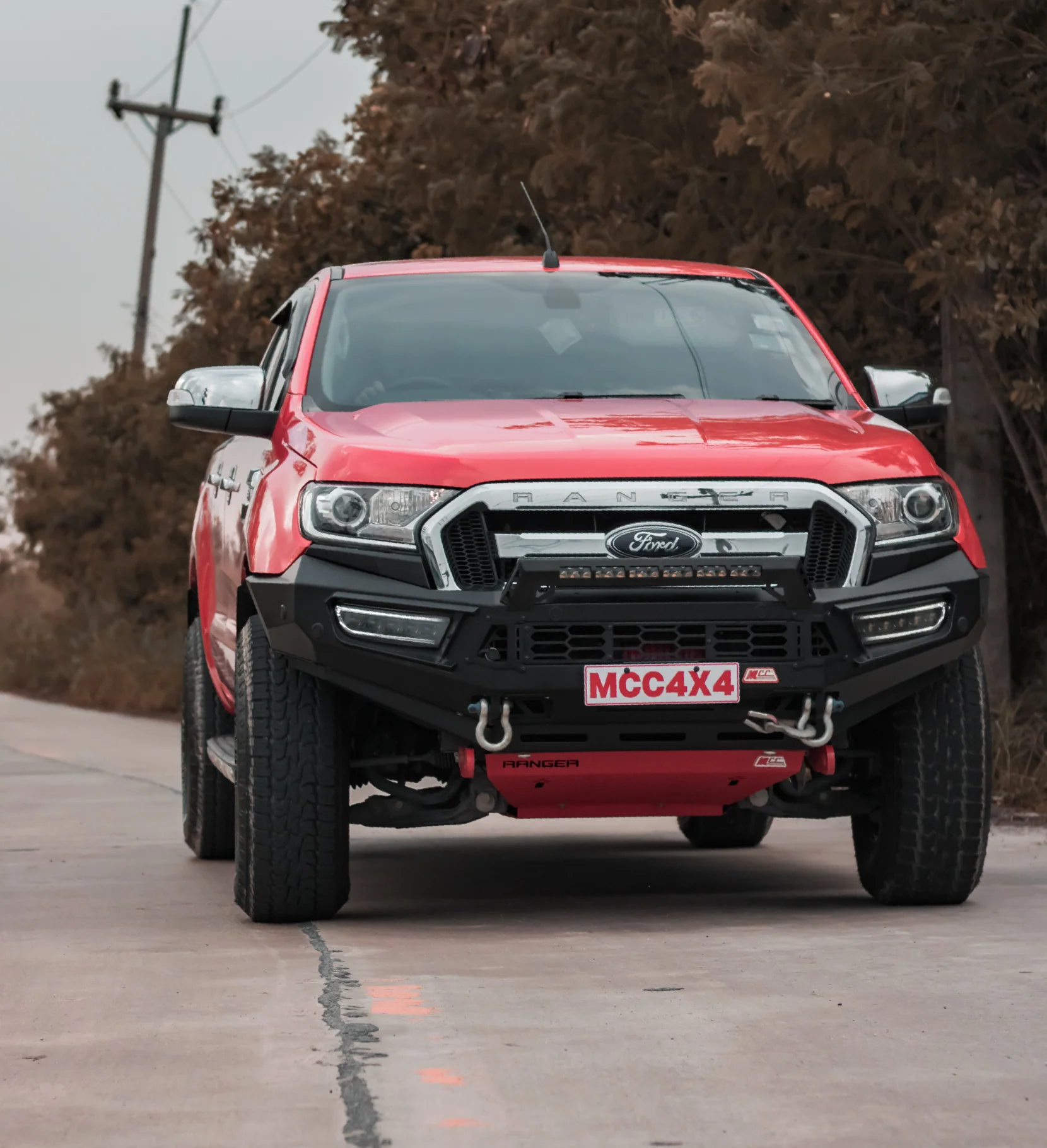 Ranger/Everest PX 2 2016-2019 909-01 Alloy Pegasus Bull Bar Bumper Replacement Package - SKU MCC-05006-901 - Image 4
