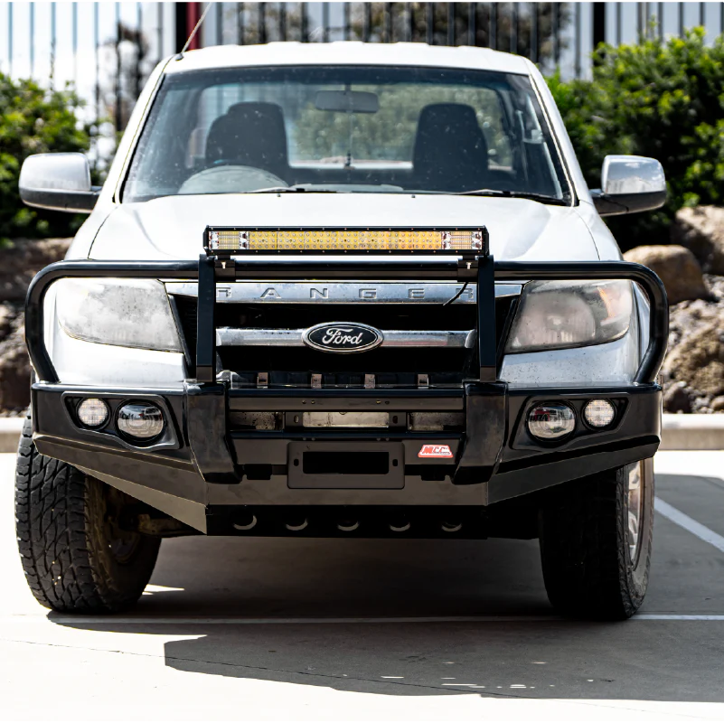 Ranger PK 2009-2011 707-02 Falcon Bull Bar Black A-Frame Package (LED Foglight) - SKU MCC-05002-702FOGUP - Image 8