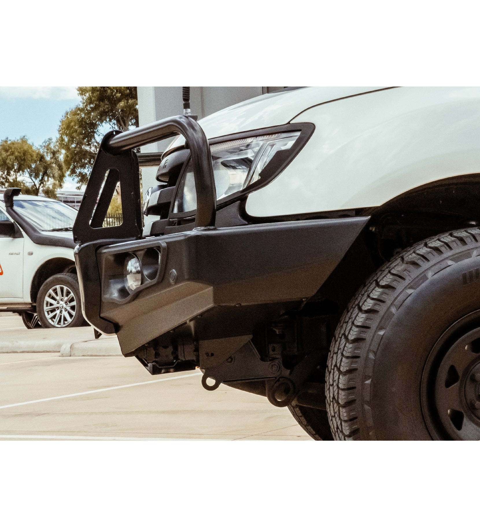 Ranger PX 1 2011-2015 707-02 Falcon Bull Bar Black A-Frame Package (No Foglight) - SKU MCC-05003-702UP - Image 5
