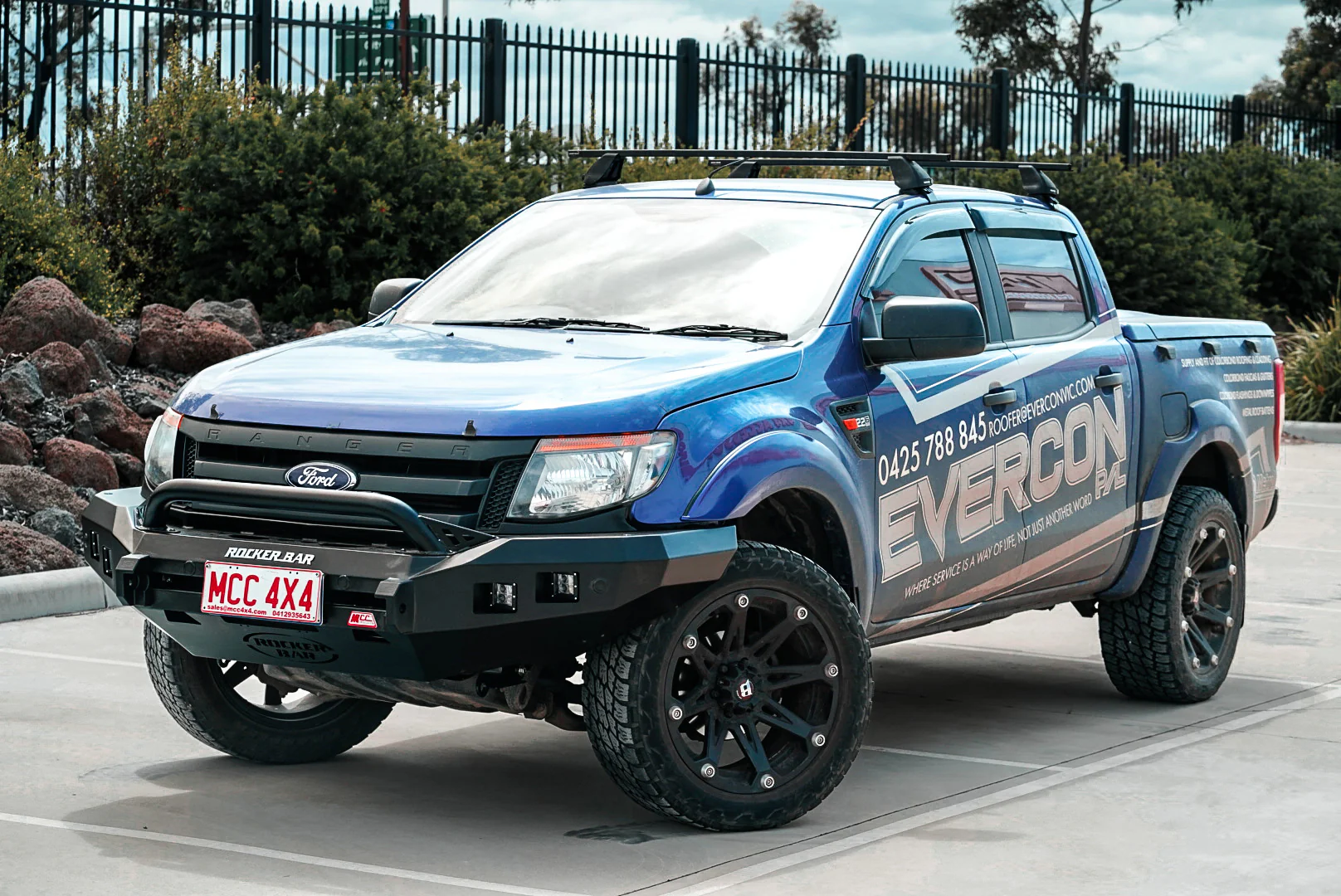 Ranger PX 1 2011-2015 078-01SQL Rocker Bull Bar Single Low Loop Package - SKU MCC-05003-7801SQL - Image 2