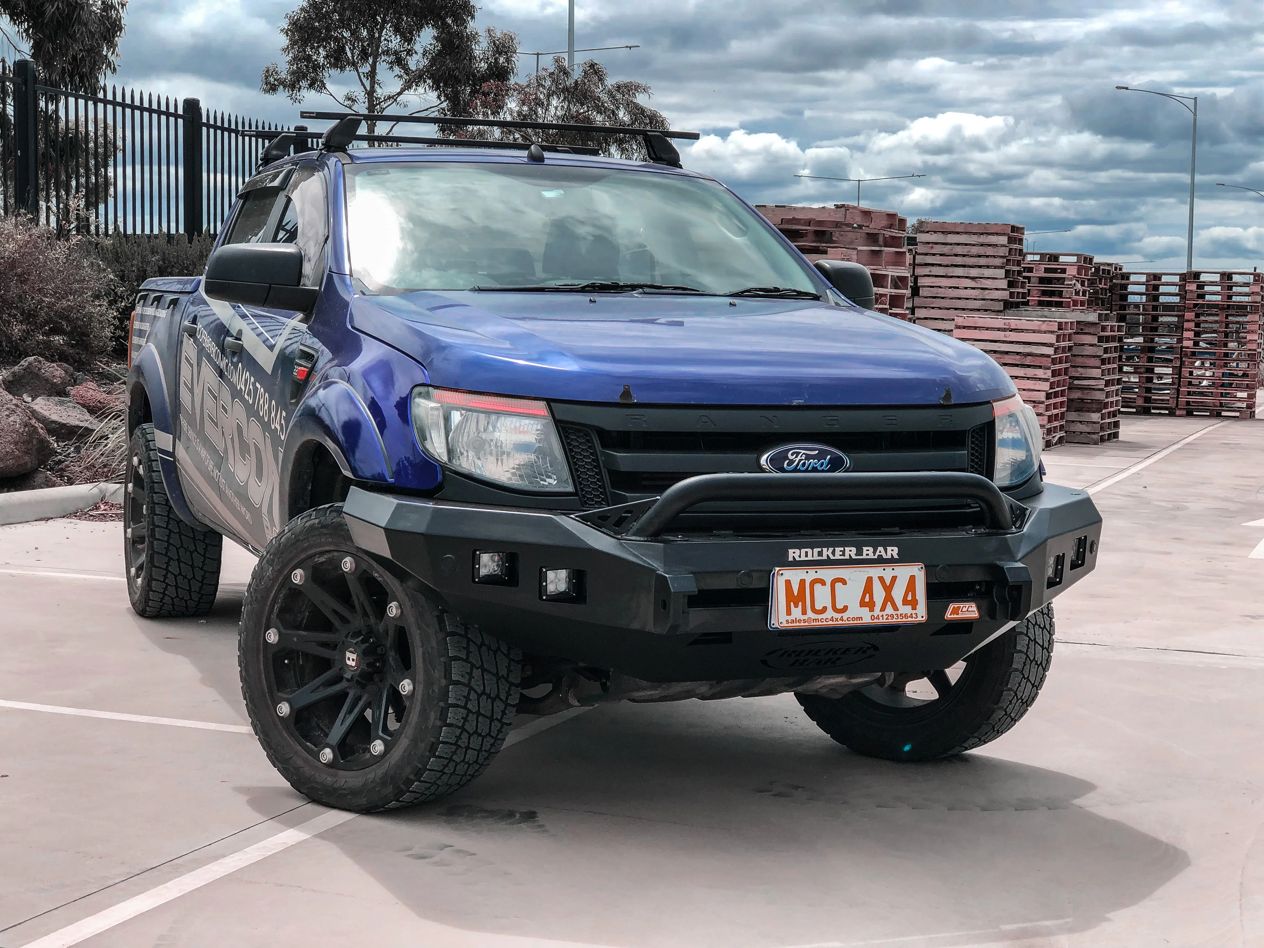 Ranger PX 1 2011-2015 078-01SQL Rocker Bull Bar Single Low Loop Package - SKU MCC-05003-7801SQL - Image 3