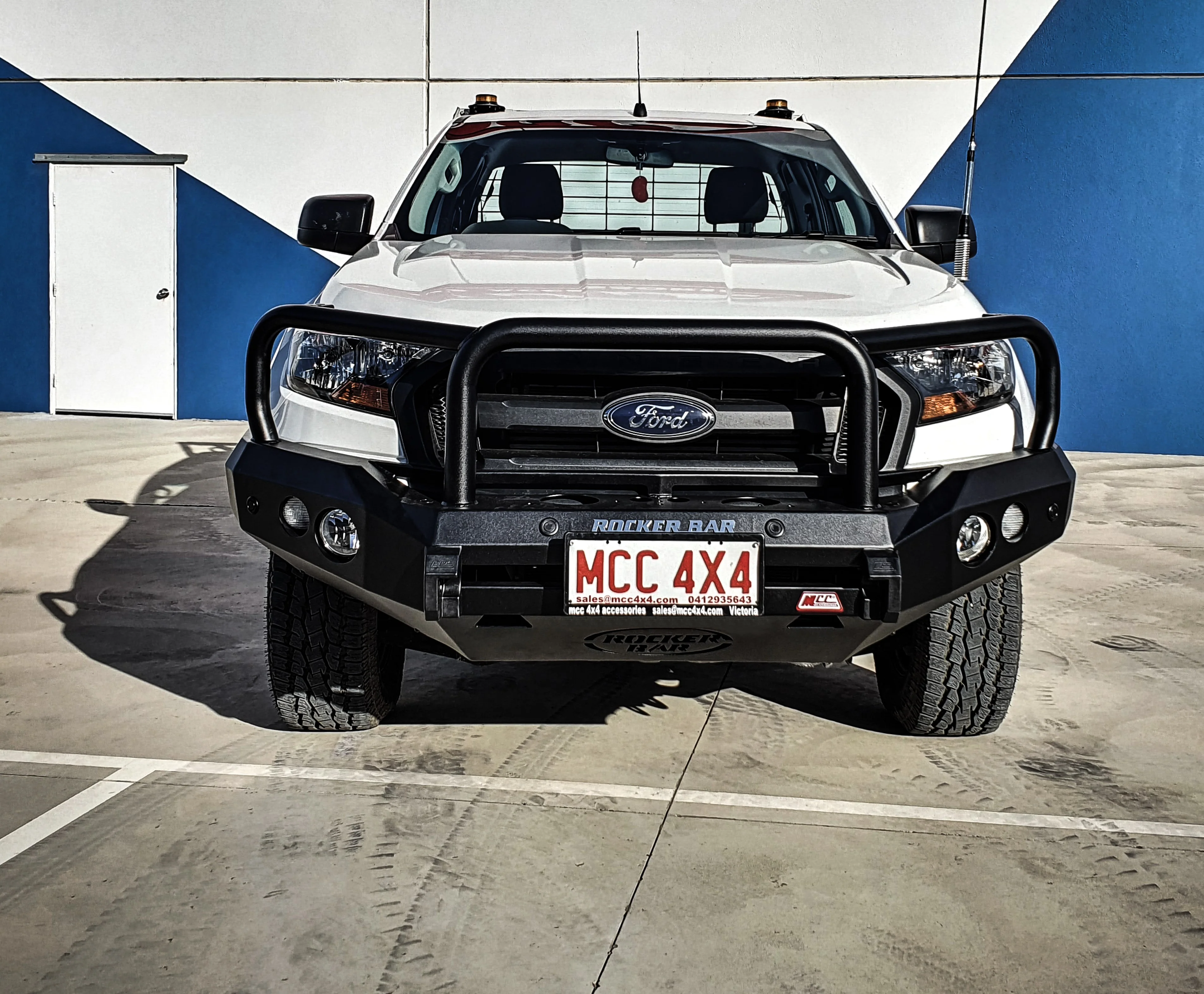 Ranger PX 2 2016-2019 Tech Pack 078-02SQ Rocker Bull Bar Triple Loops Package - SKU MCC-05006-7802SQTP - Image 5