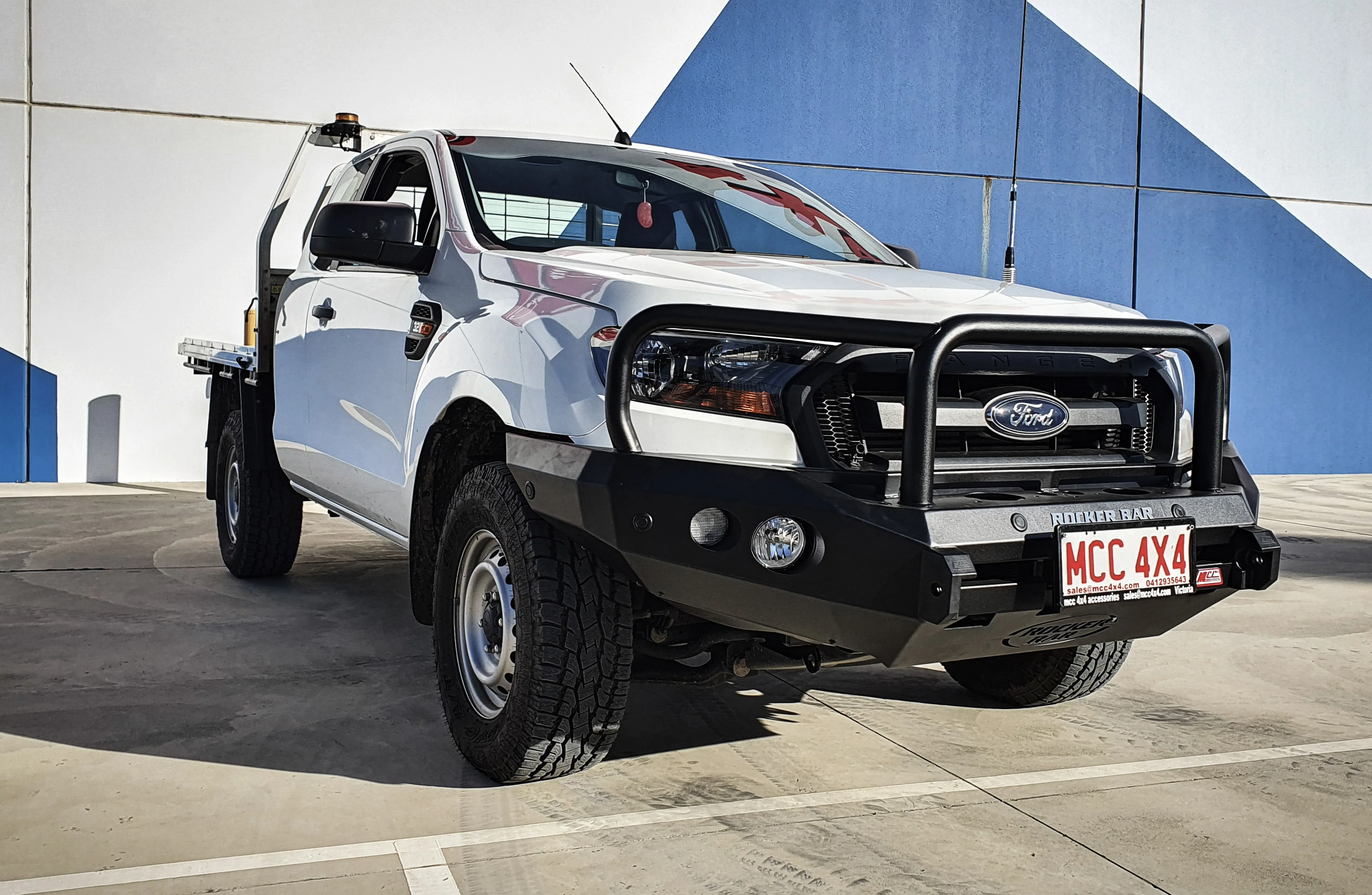 Ranger PX 2 2016-2019 Tech Pack 078-02SQ Rocker Bull Bar Triple Loops Package - SKU MCC-05006-7802SQTP - Image 6