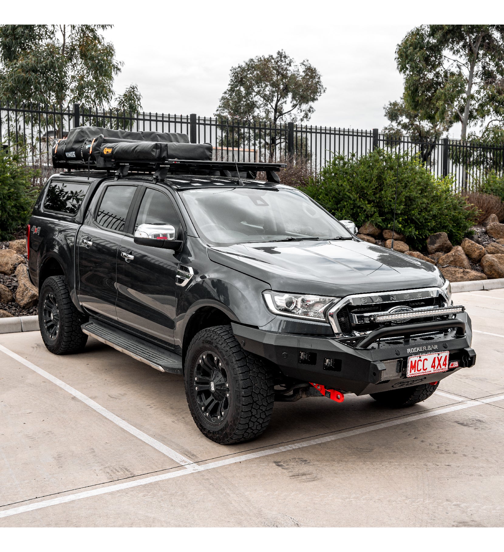 Ranger PX 2 2016-2019 Tech Pack 078-01SQL Rocker Bull Bar Single Low Loop Package - SKU MCC-05006-7801SQLTP - Image 6