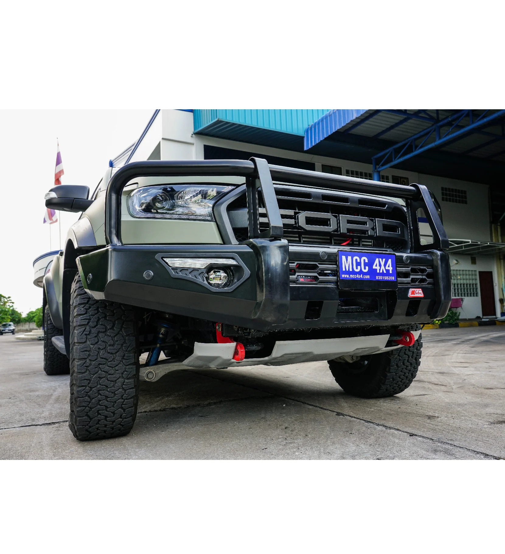 Ranger Raptor 2018-2021 808-02 Phoenix Bull Bar A-Frame Package - SKU MCC-05008-802 - Image 10