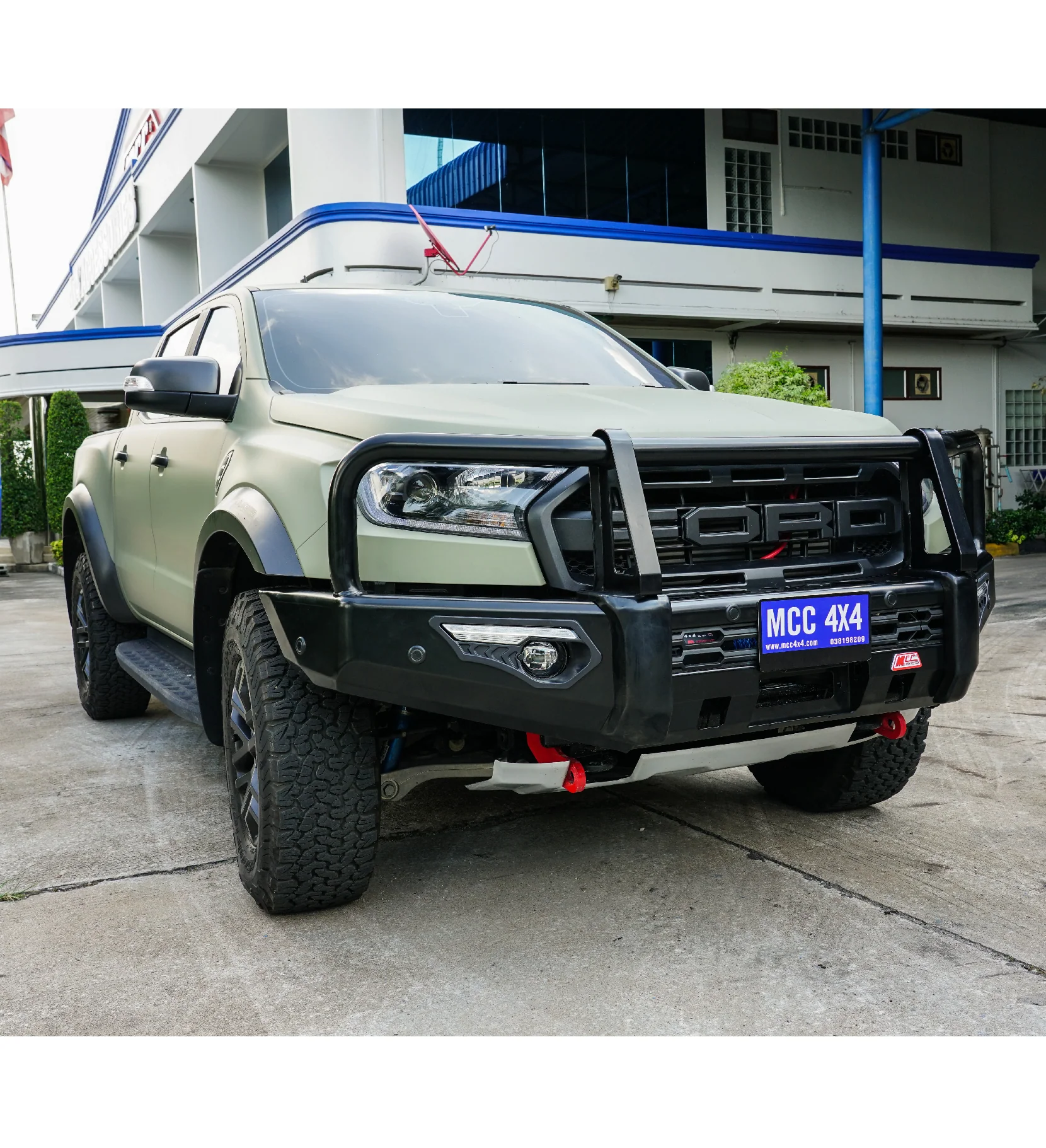 Ranger Raptor 2018-2021 808-02 Phoenix Bull Bar A-Frame Package - SKU MCC-05008-802 - Image 7