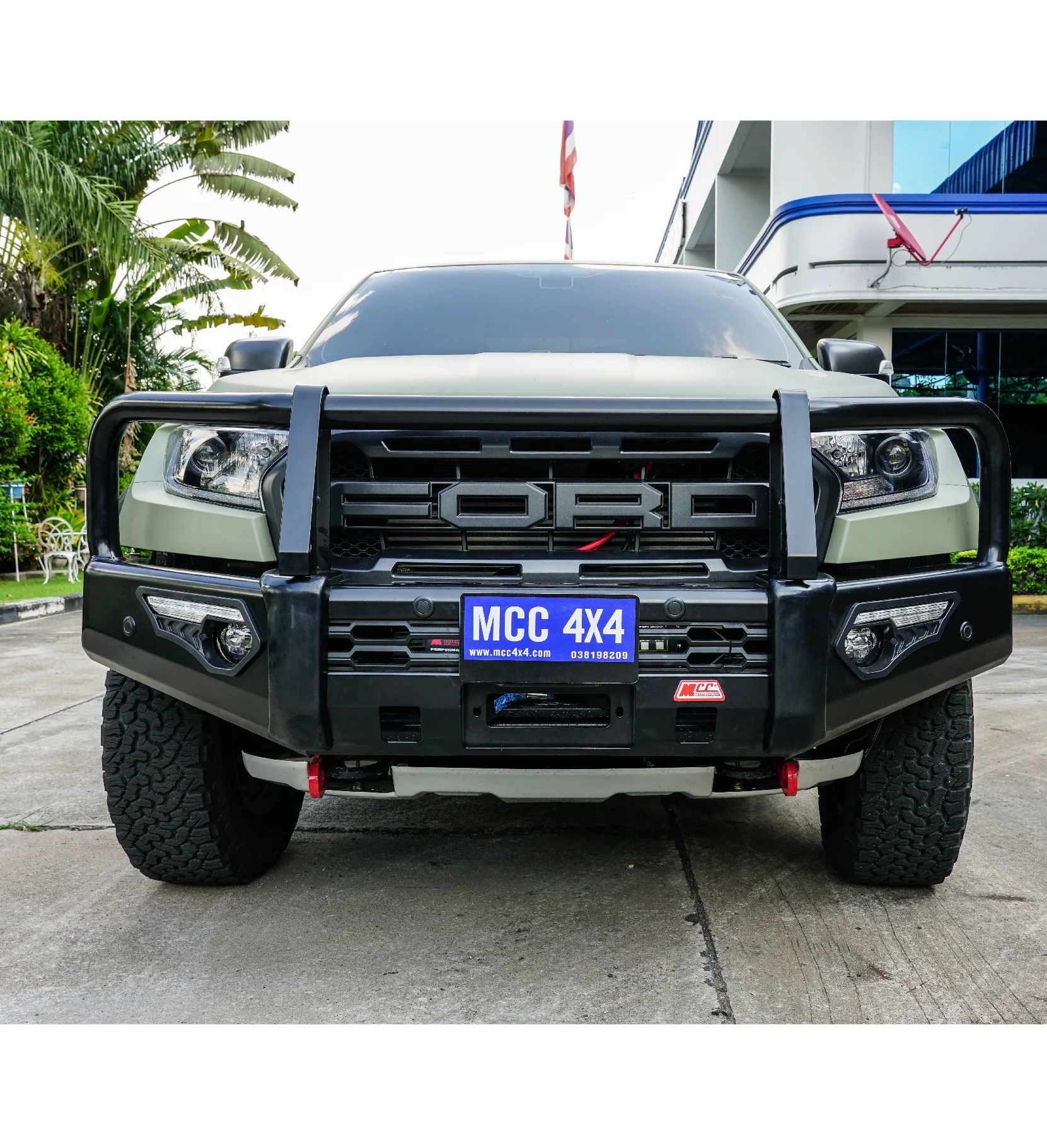 Ranger Raptor 2018-2021 808-02 Phoenix Bull Bar A-Frame Package - SKU MCC-05008-802 - Image 8