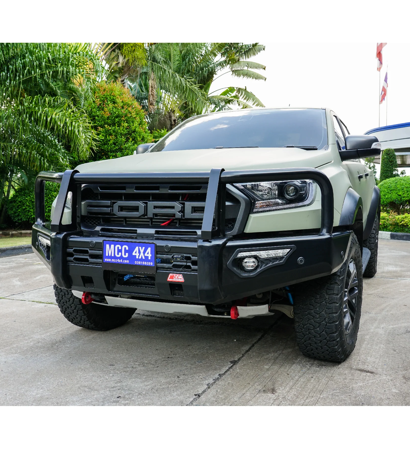 Ranger Raptor 2018-2021 808-02 Phoenix Bull Bar A-Frame Package - SKU MCC-05008-802 - Image 9