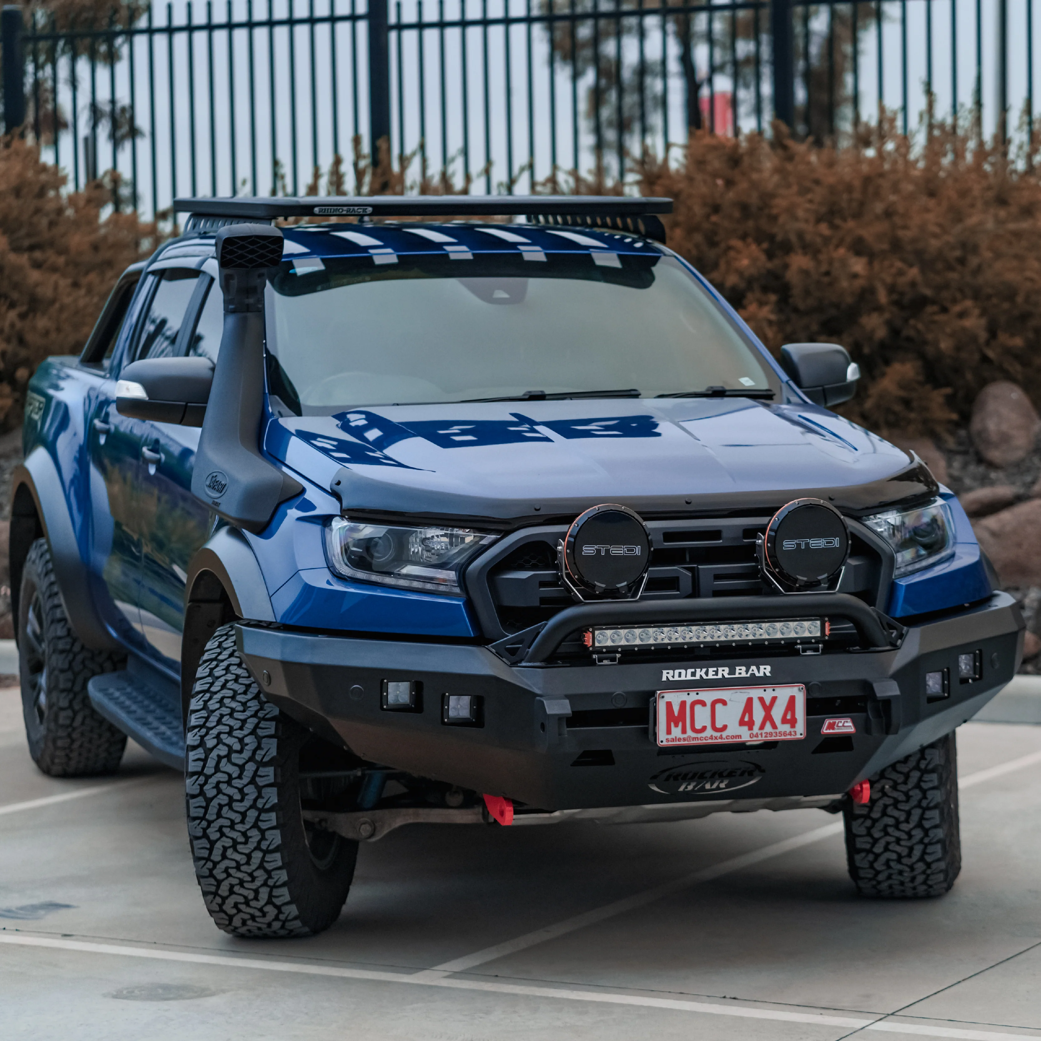 Ranger Raptor 2018-2021 078-01SQL Rocker Bull Bar Single Low Loop Package - SKU MCC-05008-7801SQL - Image 2