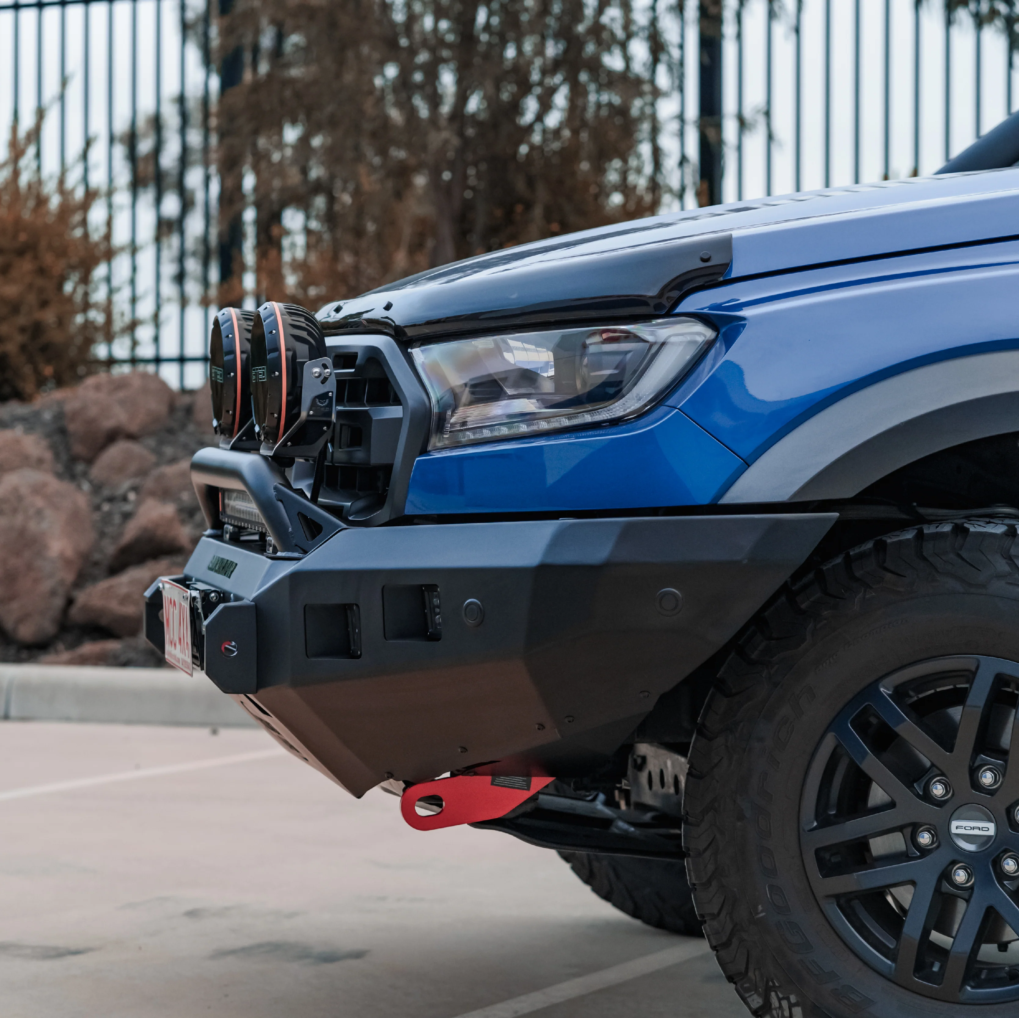 Ranger Raptor 2018-2021 078-01SQL Rocker Bull Bar Single Low Loop Package - SKU MCC-05008-7801SQL - Image 5