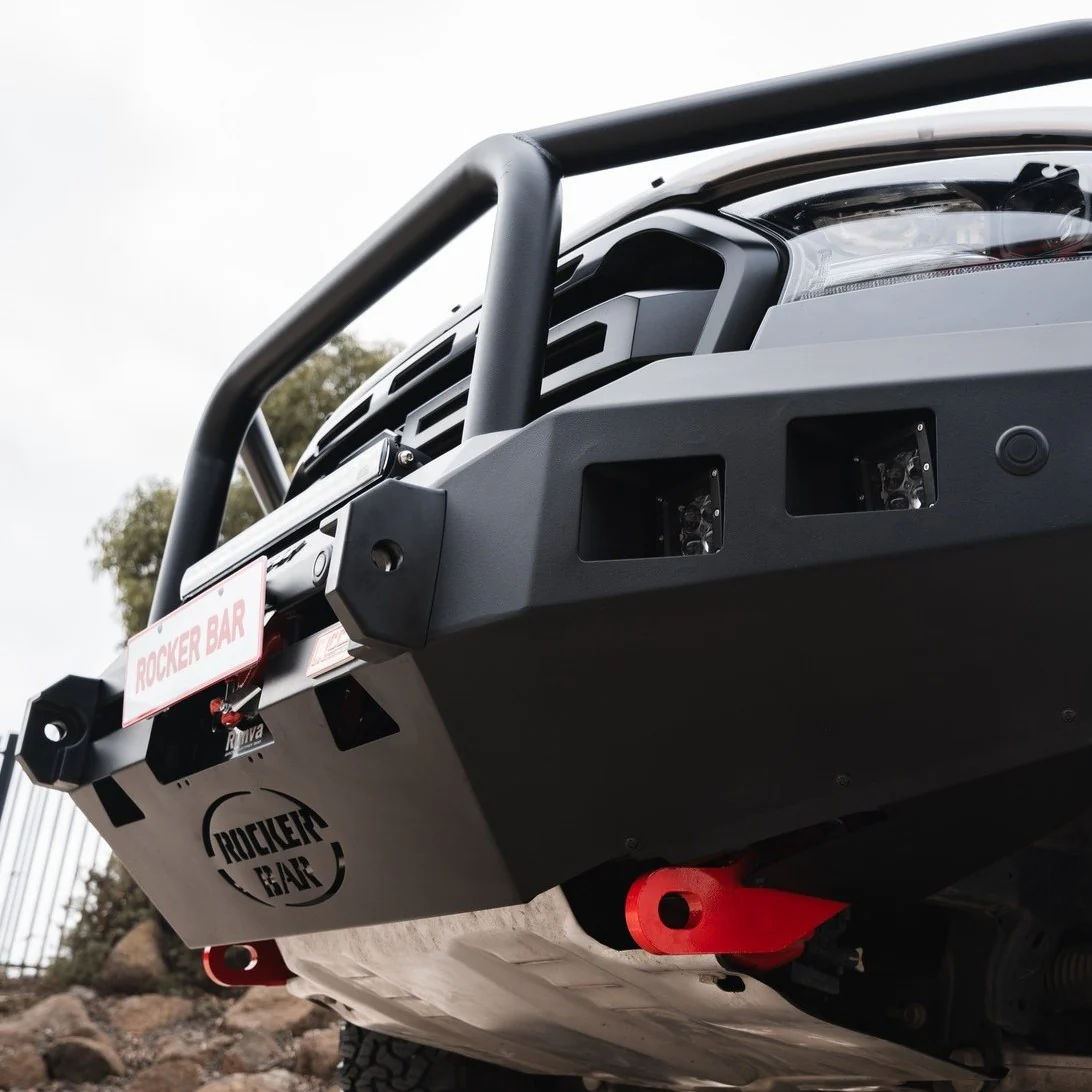 Ranger Raptor 2018-2021 078-02SQ Rocker Bull Bar Triple Loops Package - SKU MCC-05008-7802SQ - Image 9