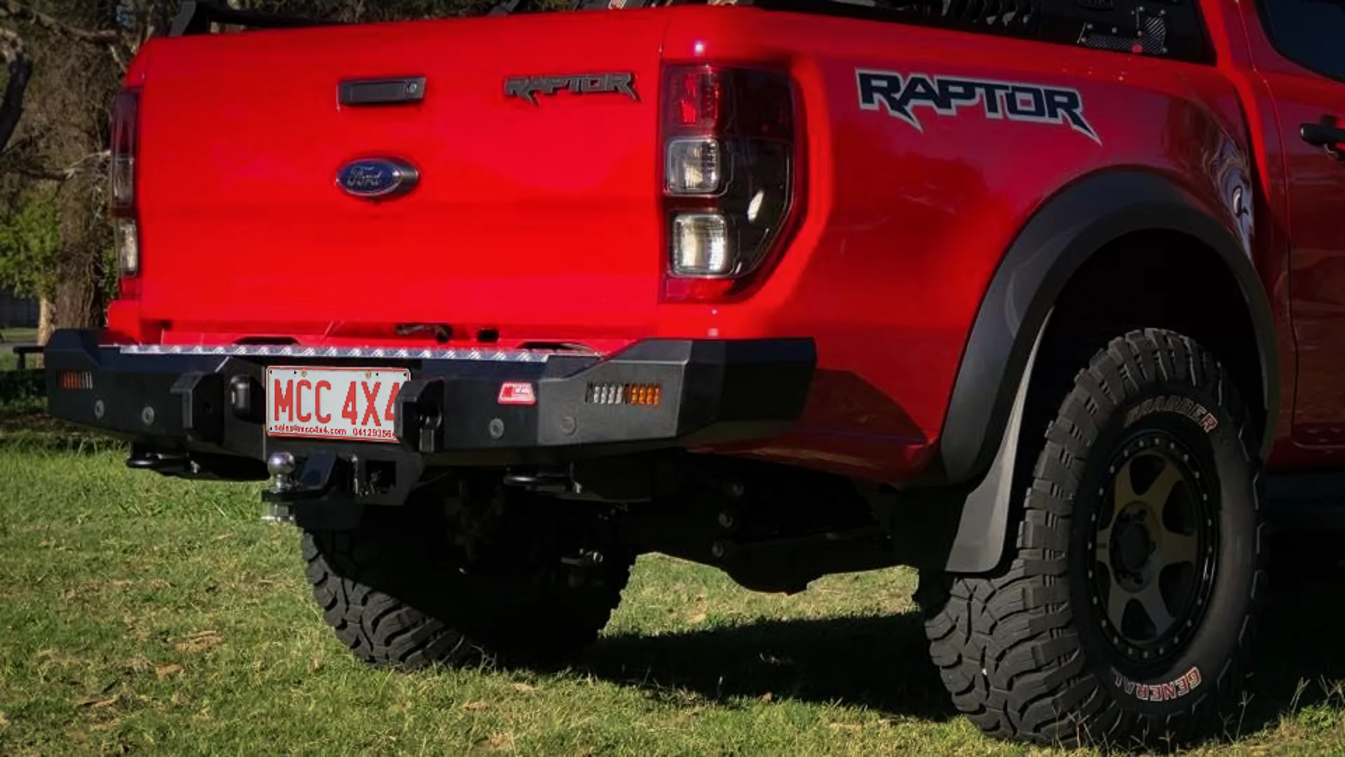 Ranger Raptor 2018-2021 022-01 Rocker Rear Bar Package - SKU MCC-05008-201 - Image 5