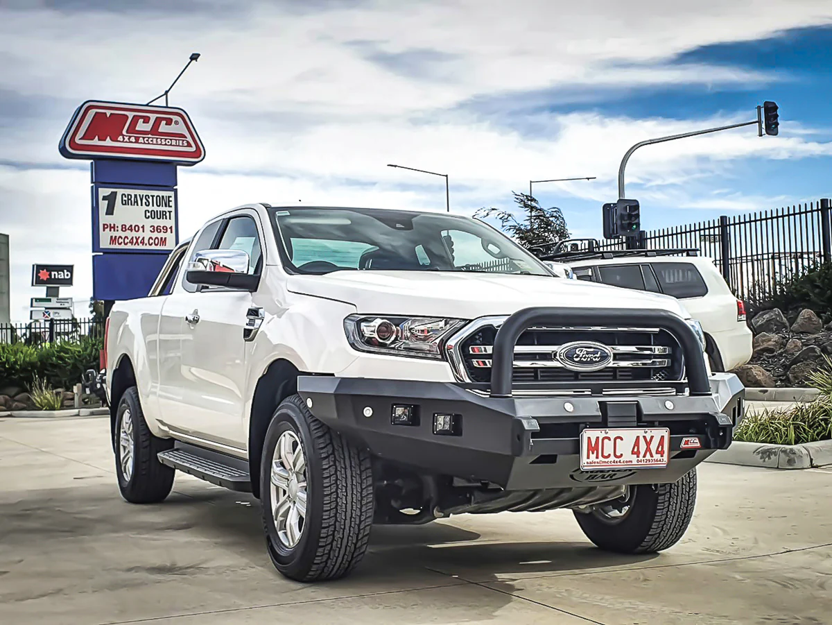 Ranger/Everest Tech Pack PX 3 2019-2022 078-01SQSBL Rocker Bull Bar Single Sand Black Loop Package - SKU MCC-05009-7801SQSBL - Image 5