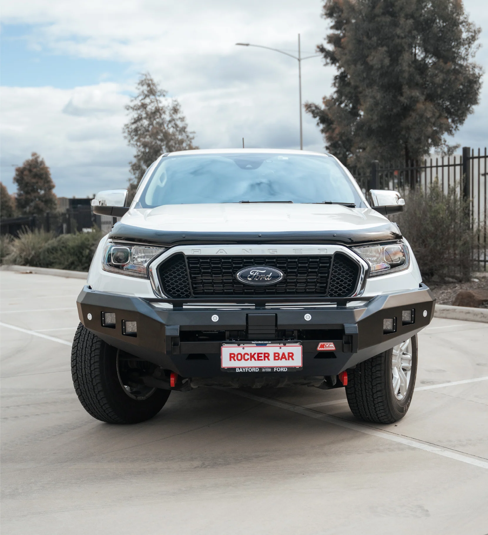 Ranger/Everest Tech Pack PX 3 2019-2022 078-01SQ Rocker Bull Bar No Loop Package Tech Pack Only - SKU MCC-05009-7801SQ - Image 3