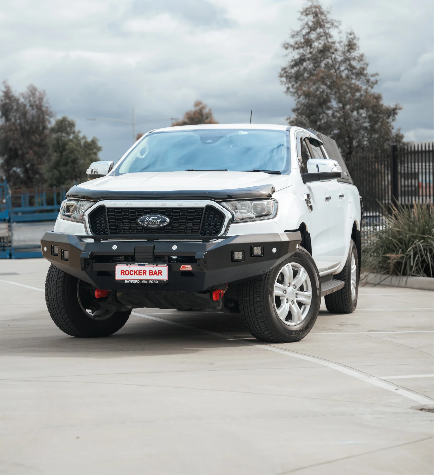 Ranger/Everest Tech Pack PX 3 2019-2022 078-01SQ Rocker Bull Bar No Loop Package Tech Pack Only - SKU MCC-05009-7801SQ - Image 4