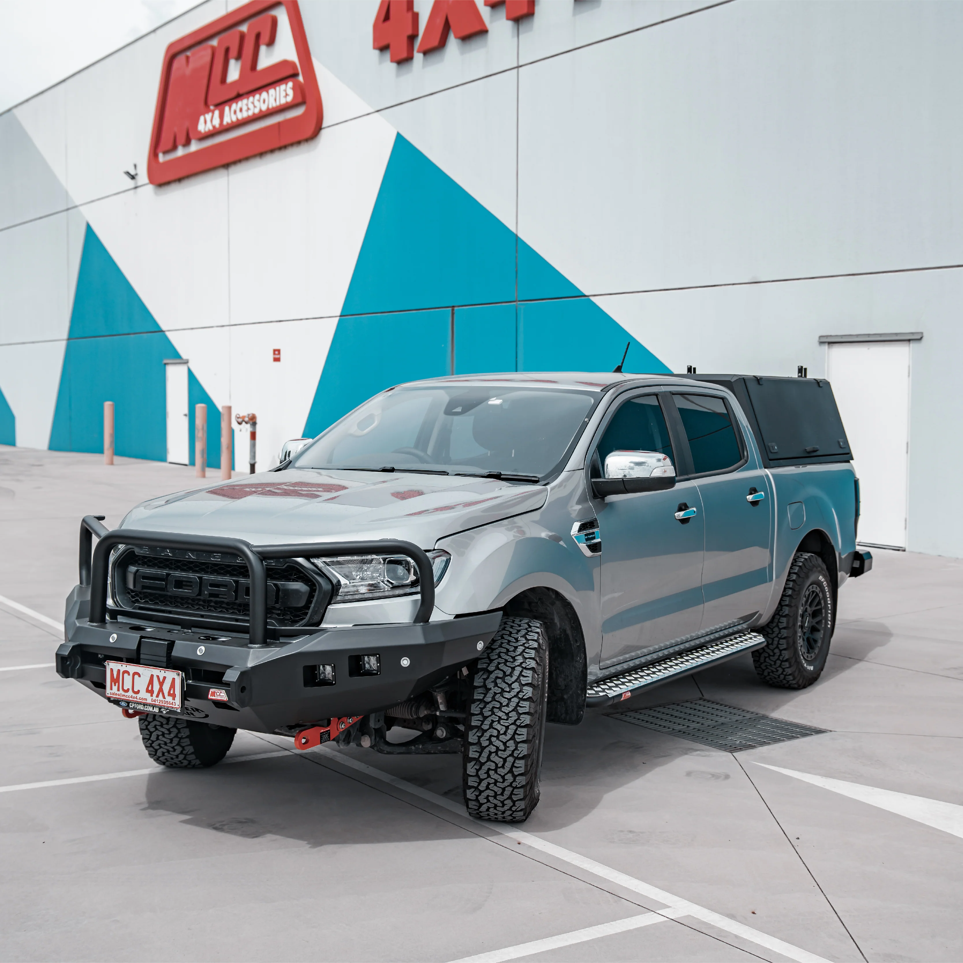 Ranger/Everest Tech Pack PX 3 2019-2022 078-02SQ Rocker Bull Bar Triple Loops Package Tech Pack Only - SKU MCC-05009-7802SQ - Image 4